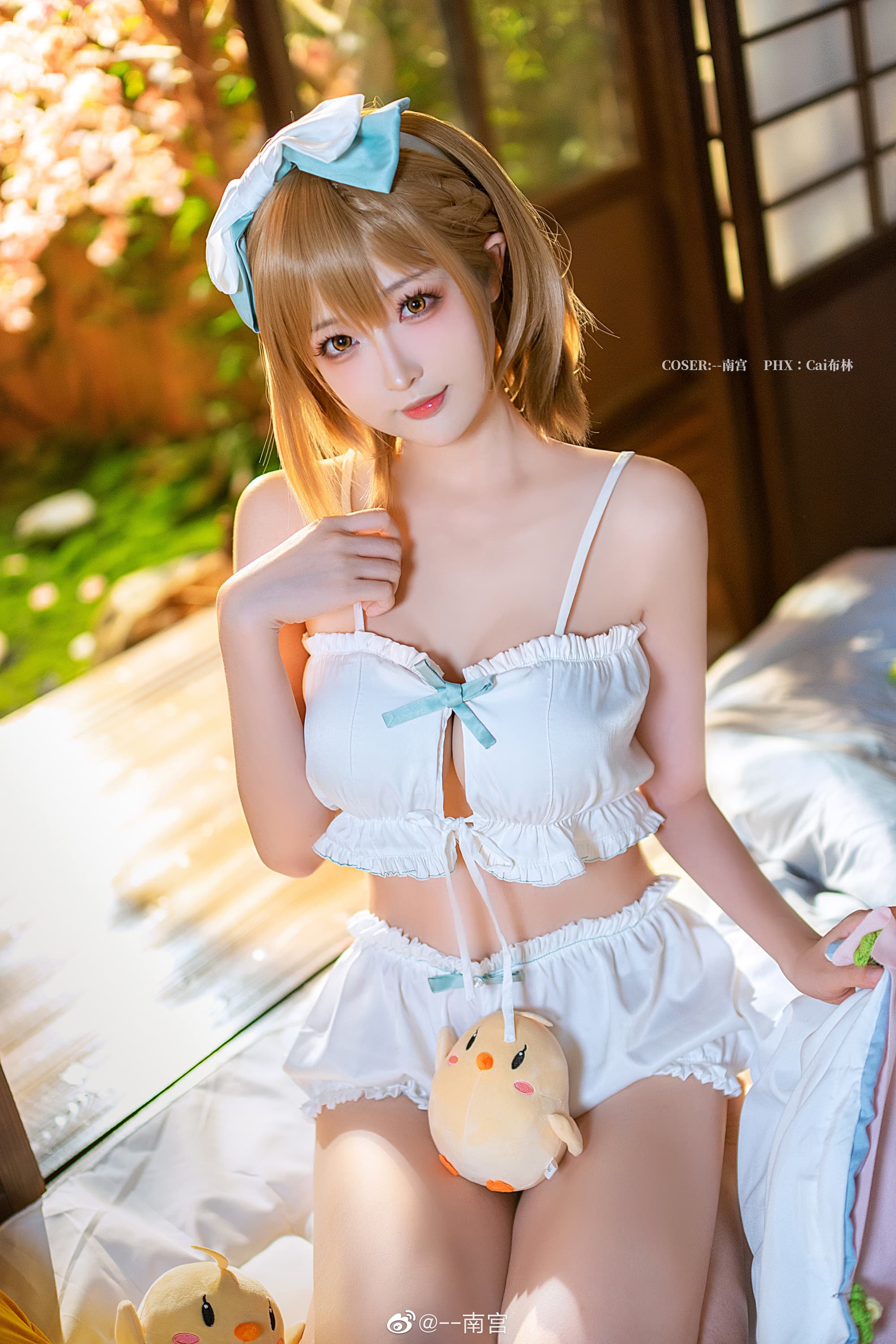指挥官欢迎欢迎！嘻嘻 碧蓝航线莱莎联动@--南宫 COSPLAY-第3张