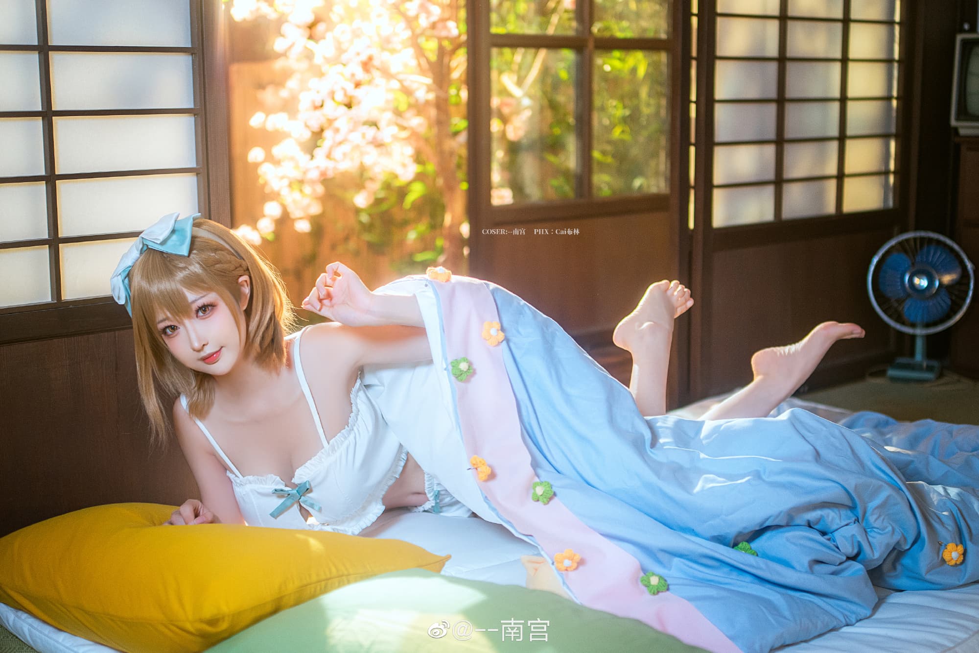 指挥官欢迎欢迎！嘻嘻 碧蓝航线莱莎联动@--南宫 COSPLAY-第5张