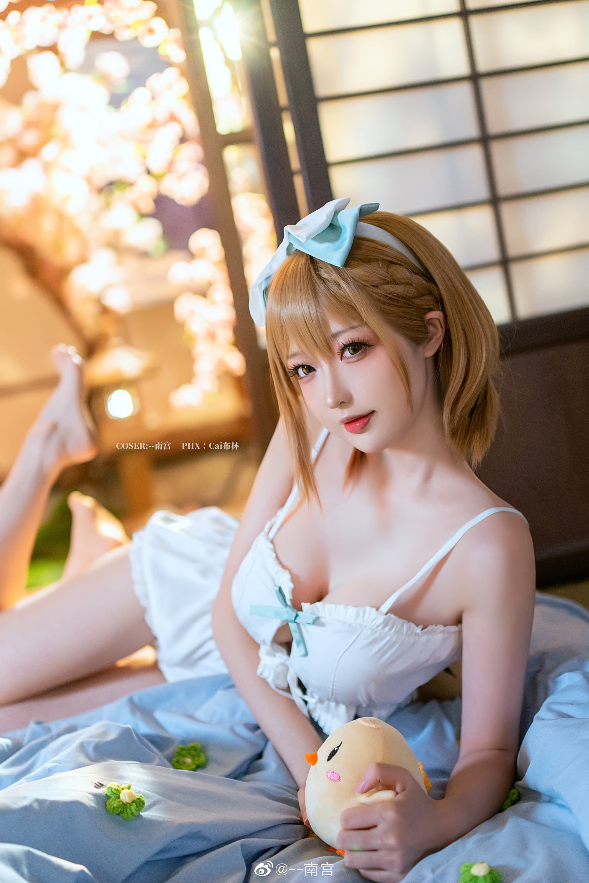 指挥官欢迎欢迎！嘻嘻 碧蓝航线莱莎联动@--南宫 COSPLAY-第6张