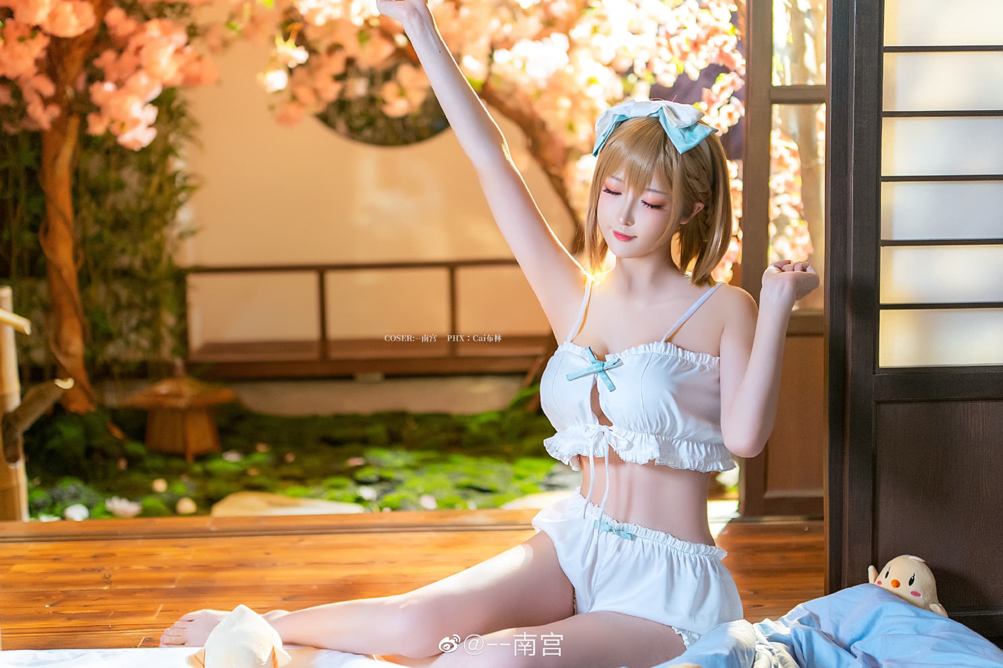 指挥官欢迎欢迎！嘻嘻 碧蓝航线莱莎联动@--南宫 COSPLAY-第7张