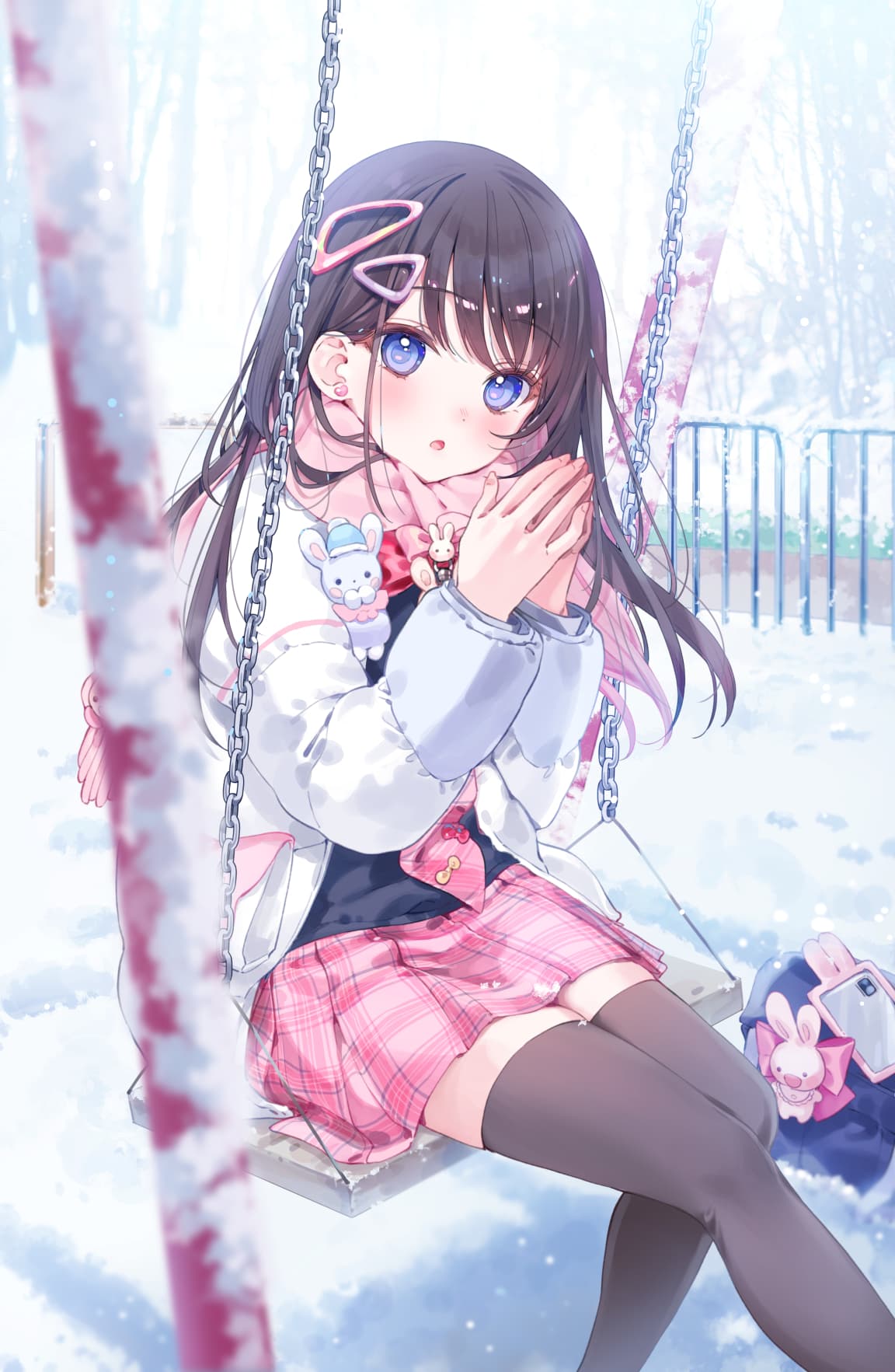 【插画美图】少女前线 咲耶  明日方舟 幽灵鲨 小鲨鱼 赛马娘 今日热榜插画壁纸推荐 P站美图-第2张