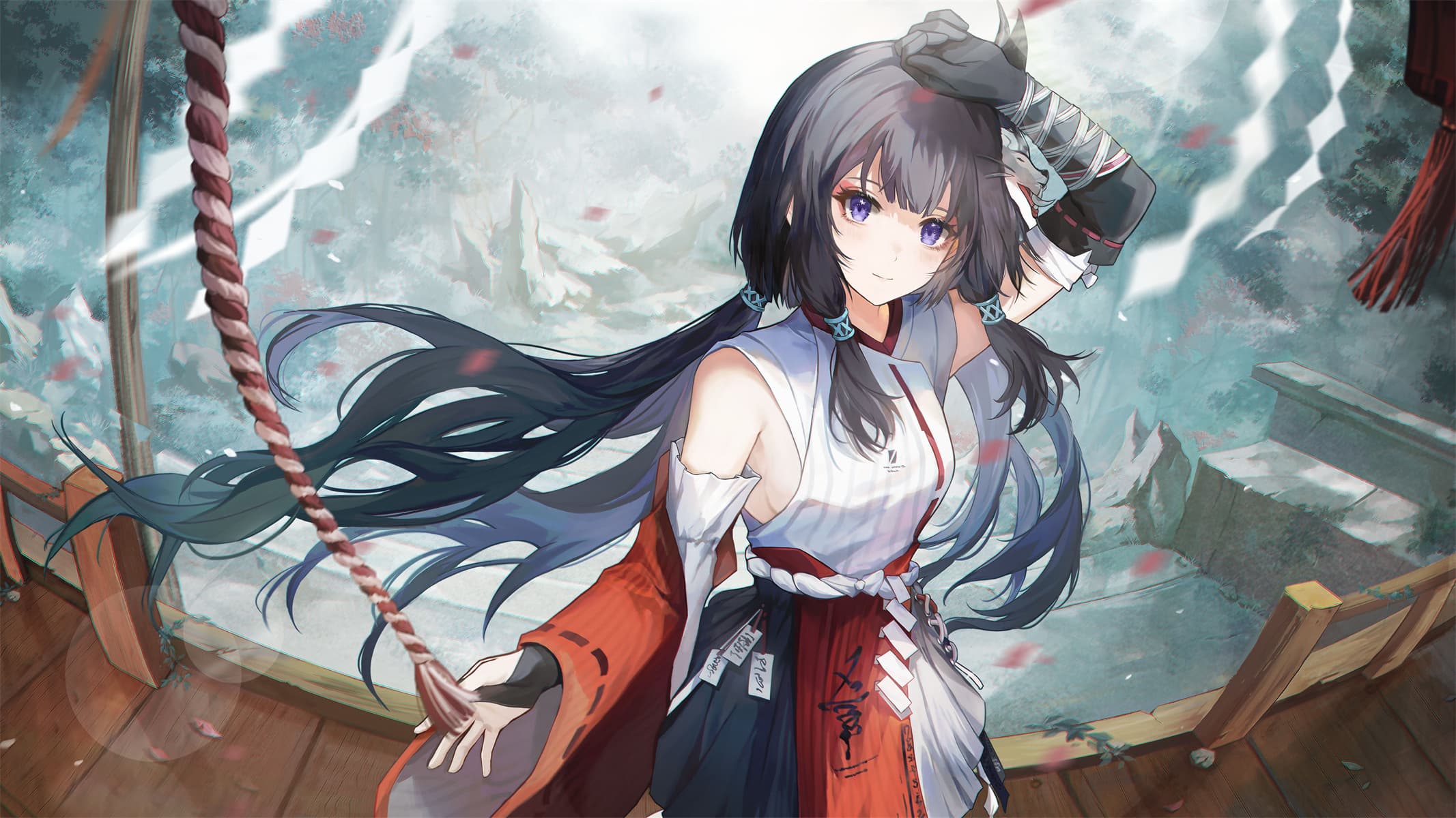 【插画美图】少女前线 咲耶  明日方舟 幽灵鲨 小鲨鱼 赛马娘 今日热榜插画壁纸推荐 P站美图-第4张