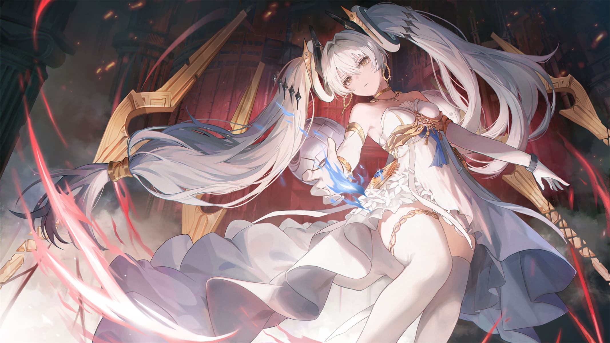 【插画美图】少女前线 咲耶  明日方舟 幽灵鲨 小鲨鱼 赛马娘 今日热榜插画壁纸推荐 P站美图-第5张