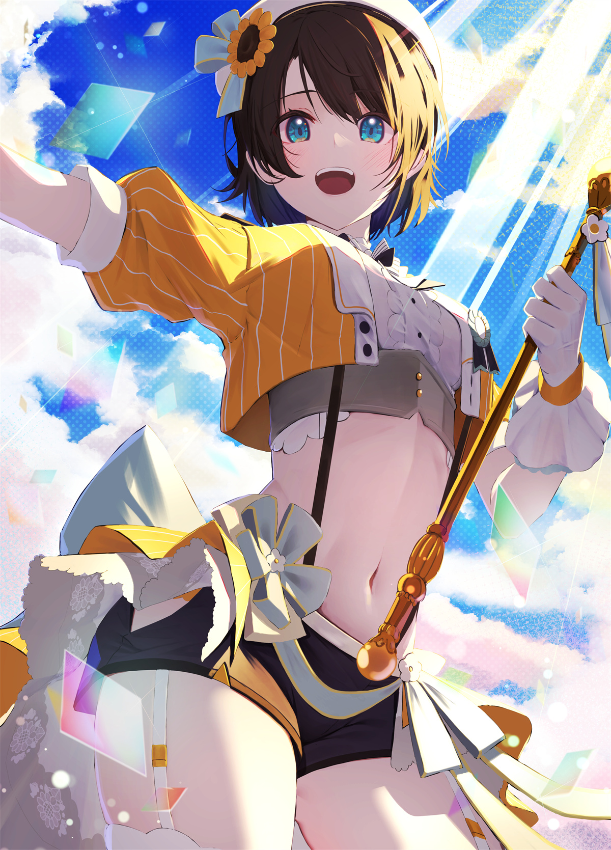 【插画美图】少女前线 咲耶  明日方舟 幽灵鲨 小鲨鱼 赛马娘 今日热榜插画壁纸推荐 P站美图-第10张