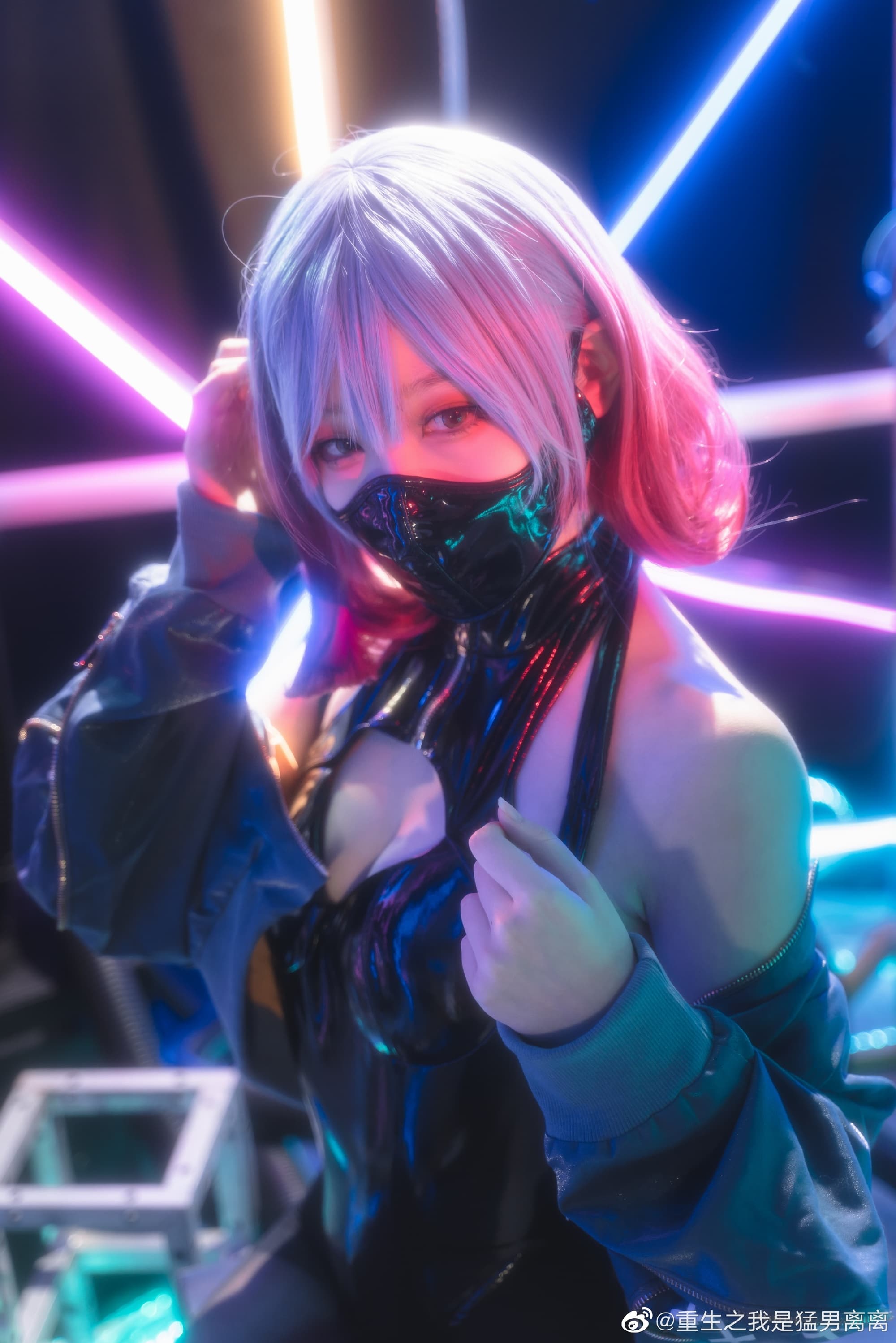 运动鞋x口罩x高开叉·Luna@重生之我是猛男离离 COSPLAY-第8张