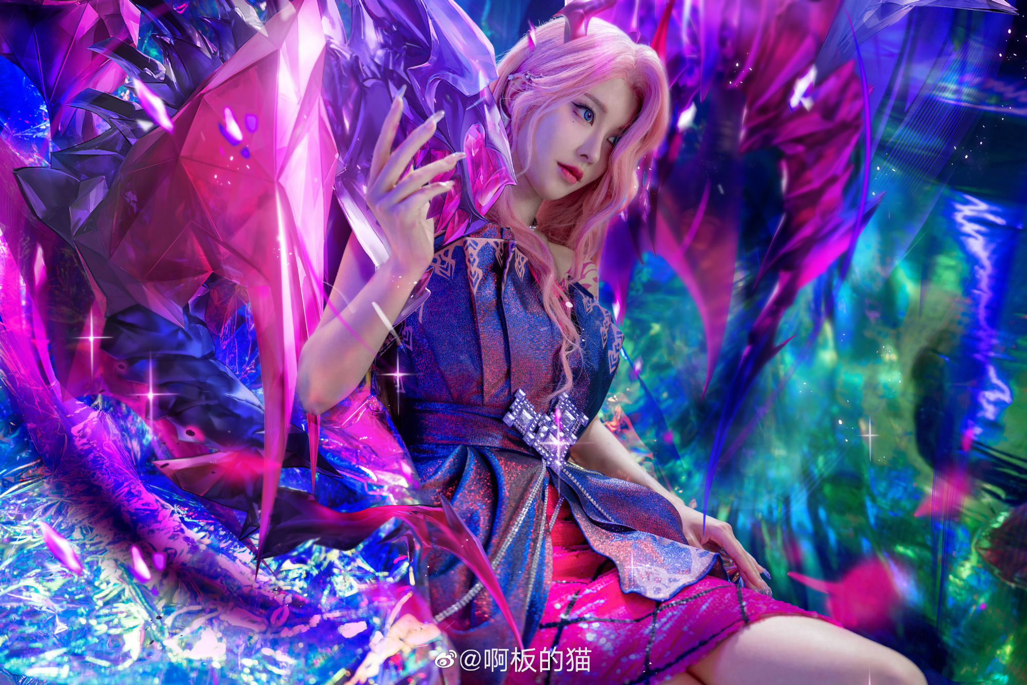要是你想说点悄悄话，我们其实可以换个地方……@啊板的猫 COSPLAY-第6张