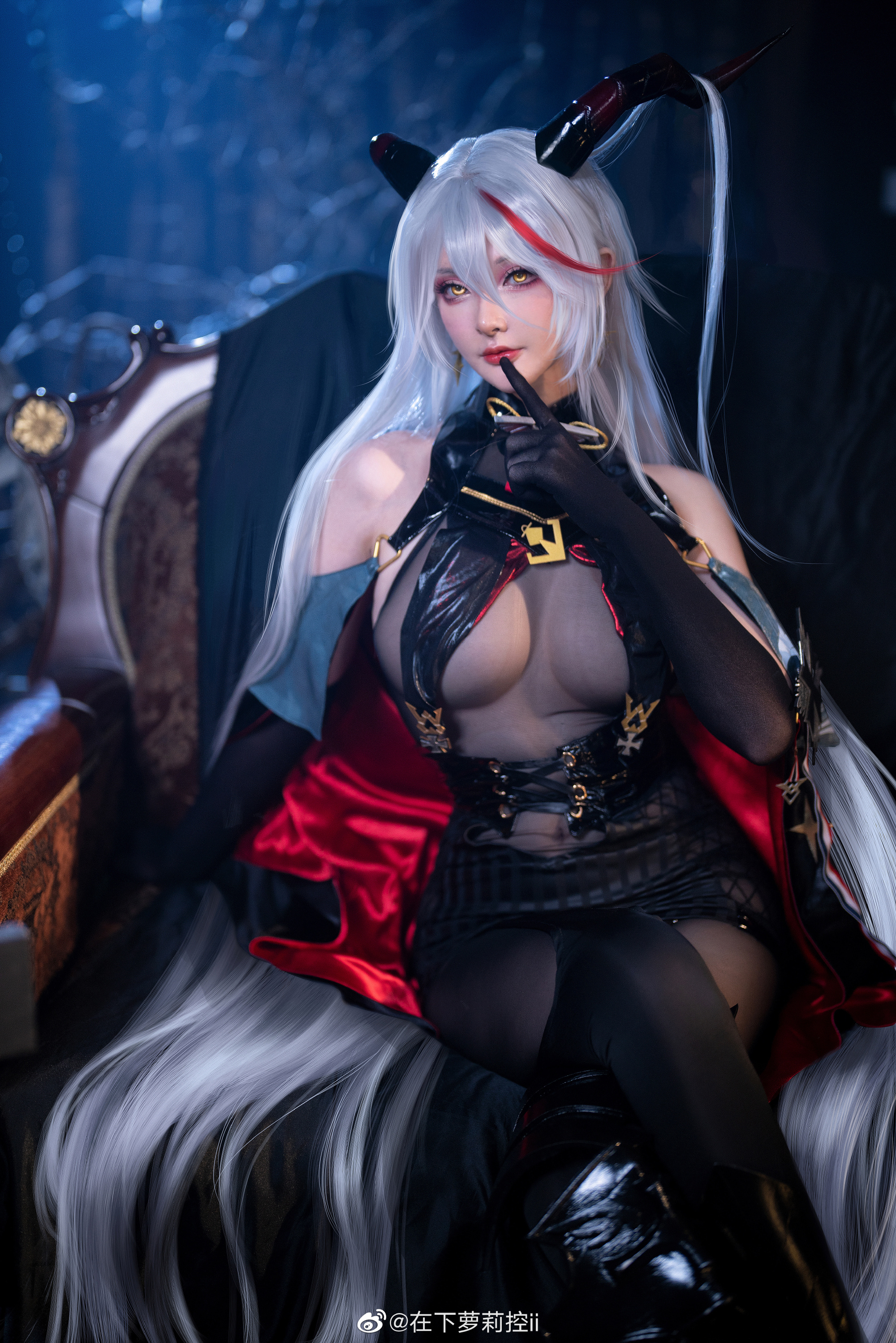 【COS】碧蓝航线 大型巡洋舰-埃吉尔@在下萝莉控ii COSPLAY-第1张