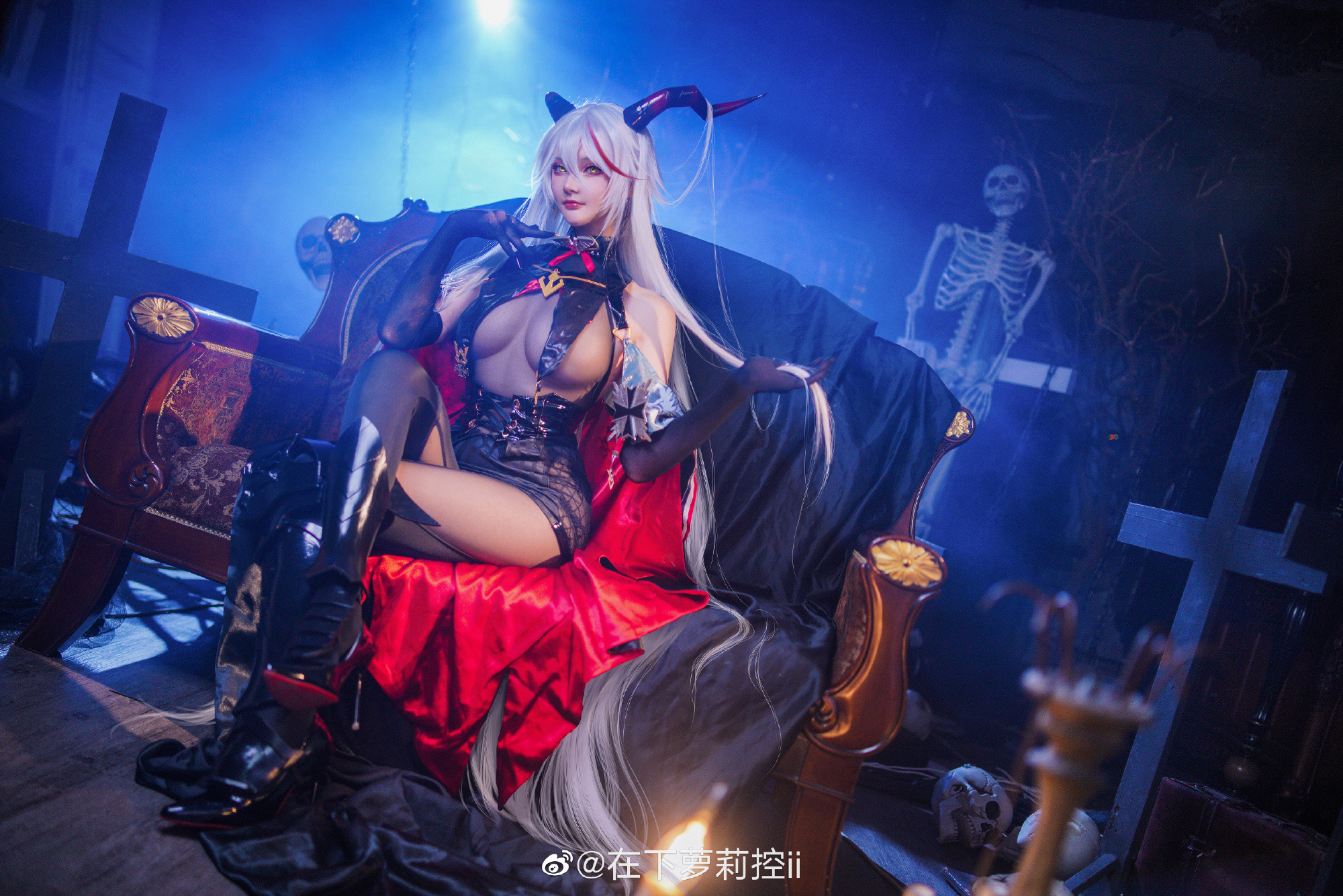 【COS】碧蓝航线 大型巡洋舰-埃吉尔@在下萝莉控ii COSPLAY-第4张
