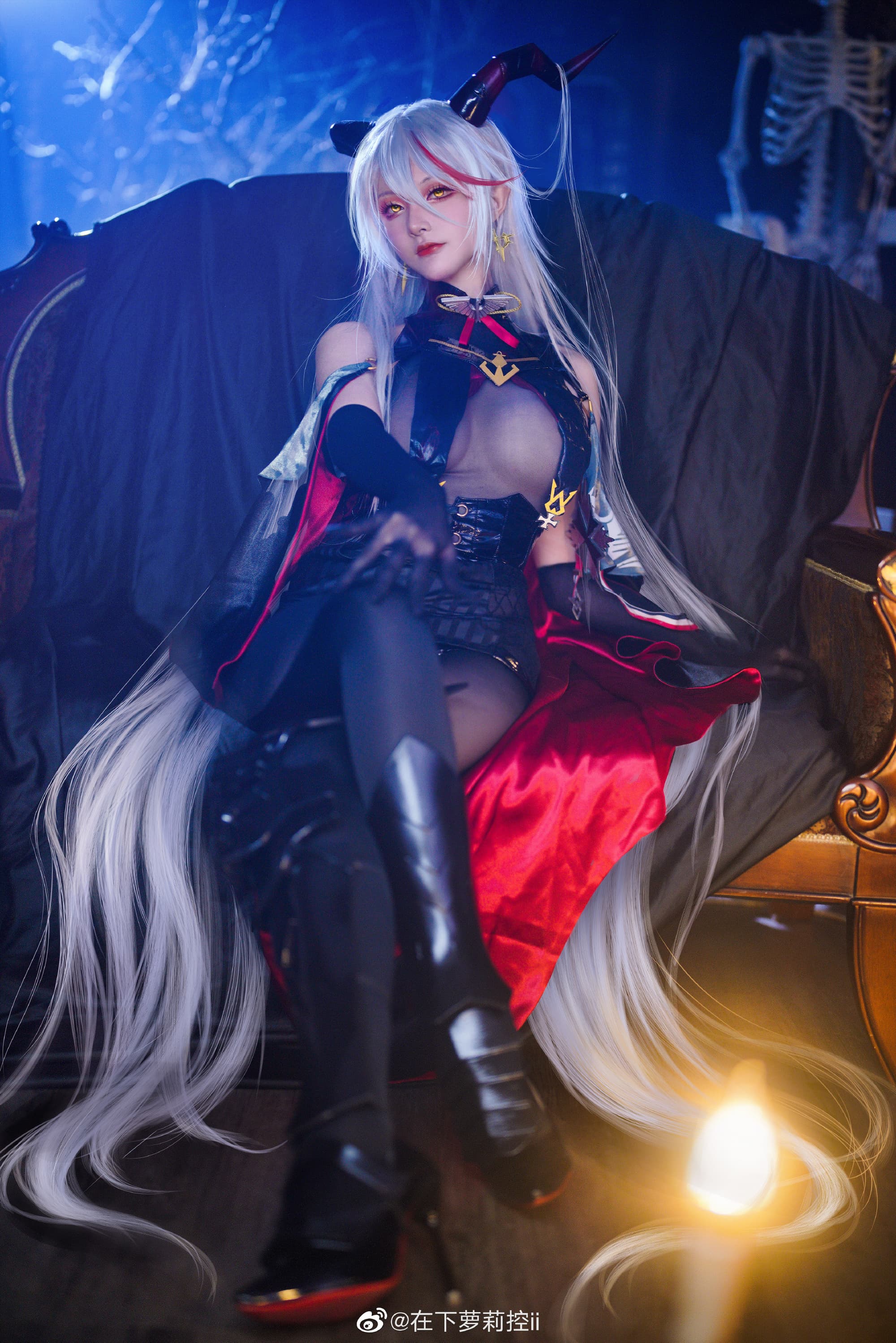 【COS】碧蓝航线 大型巡洋舰-埃吉尔@在下萝莉控ii COSPLAY-第5张
