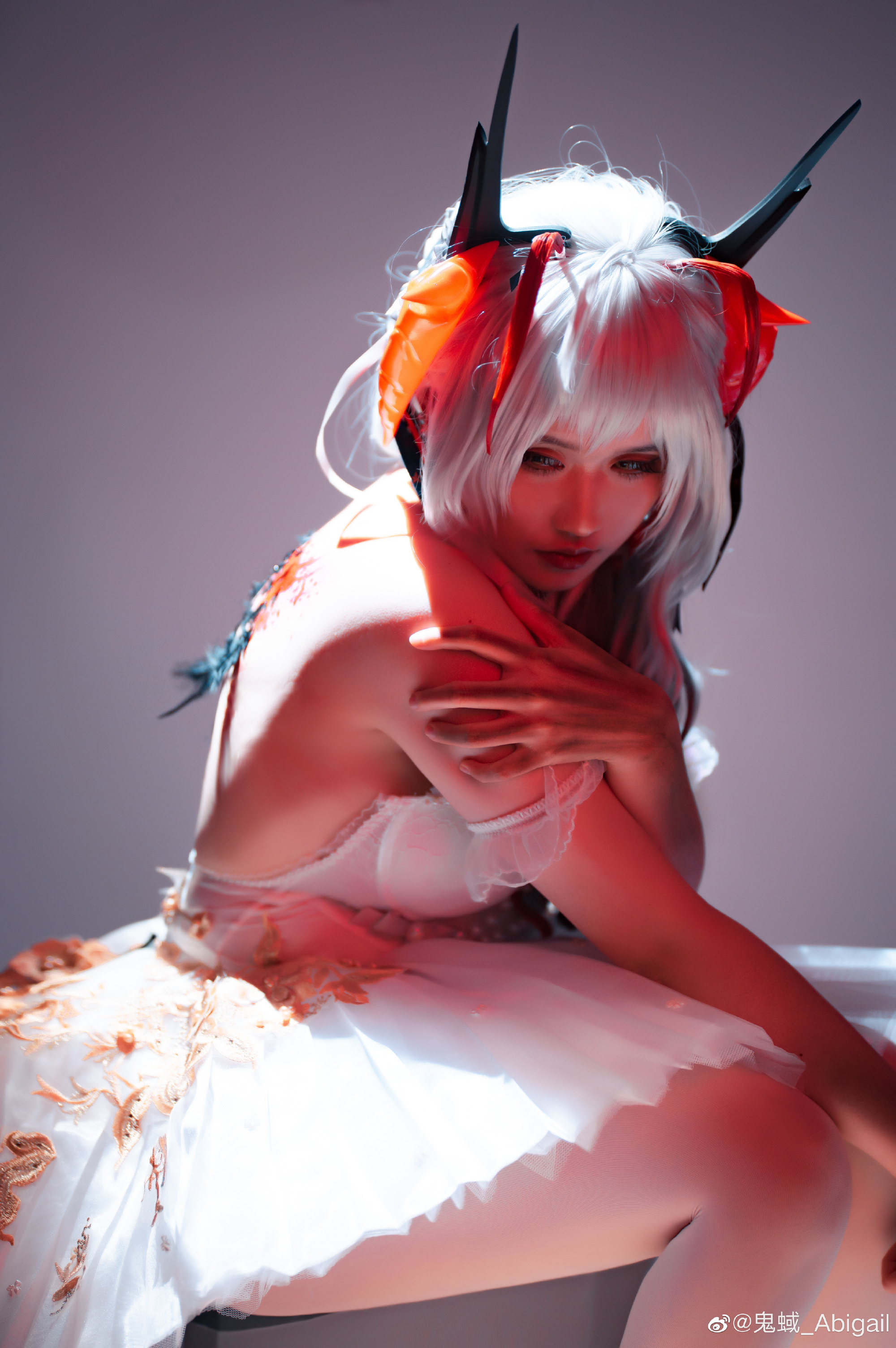 明日方舟 芭蕾 w@鬼蜮_Abigail COSPLAY-第3张