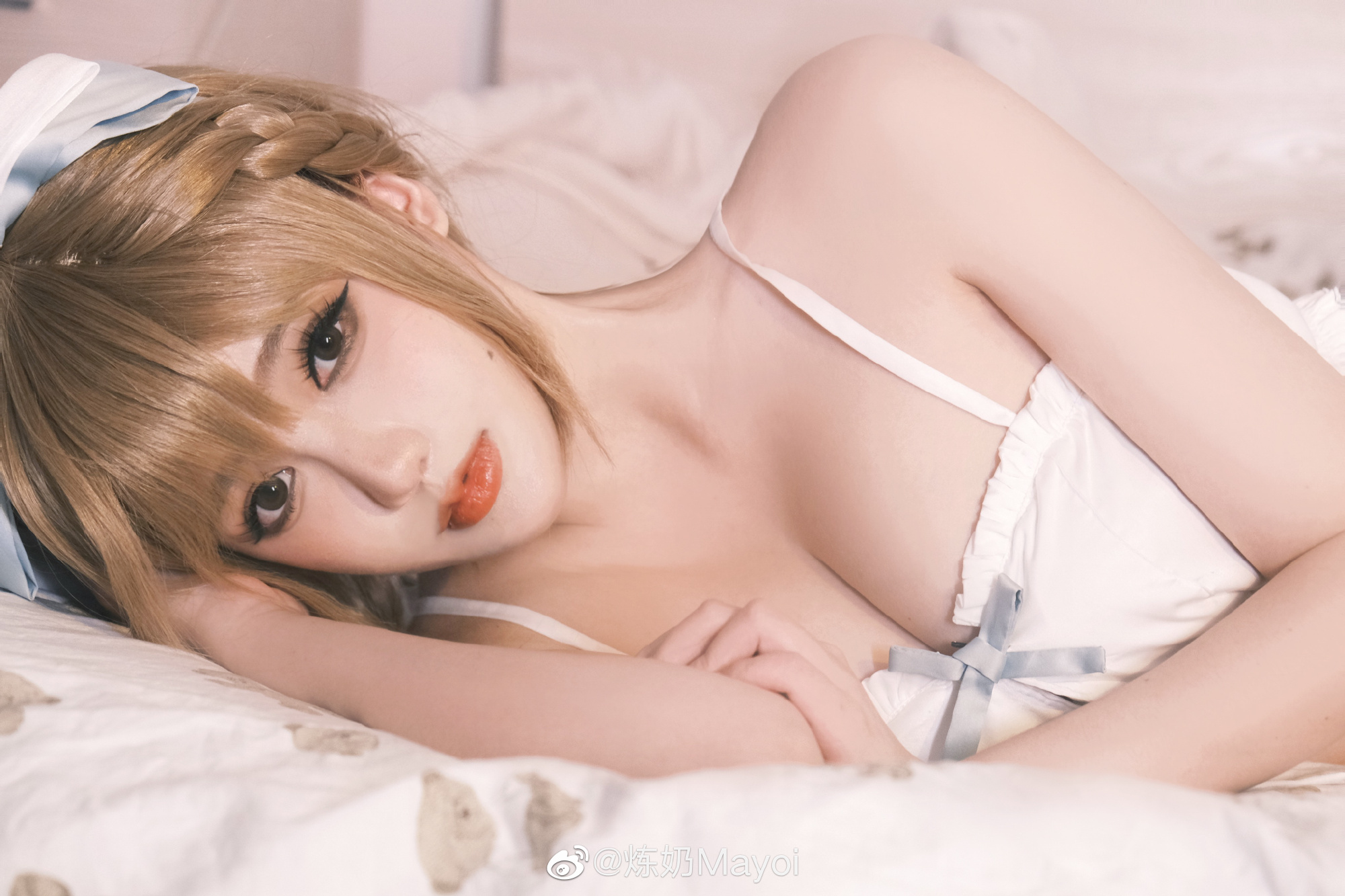碧蓝航线莱莎联动 莱莎@炼奶Mayoi COSPLAY-第9张