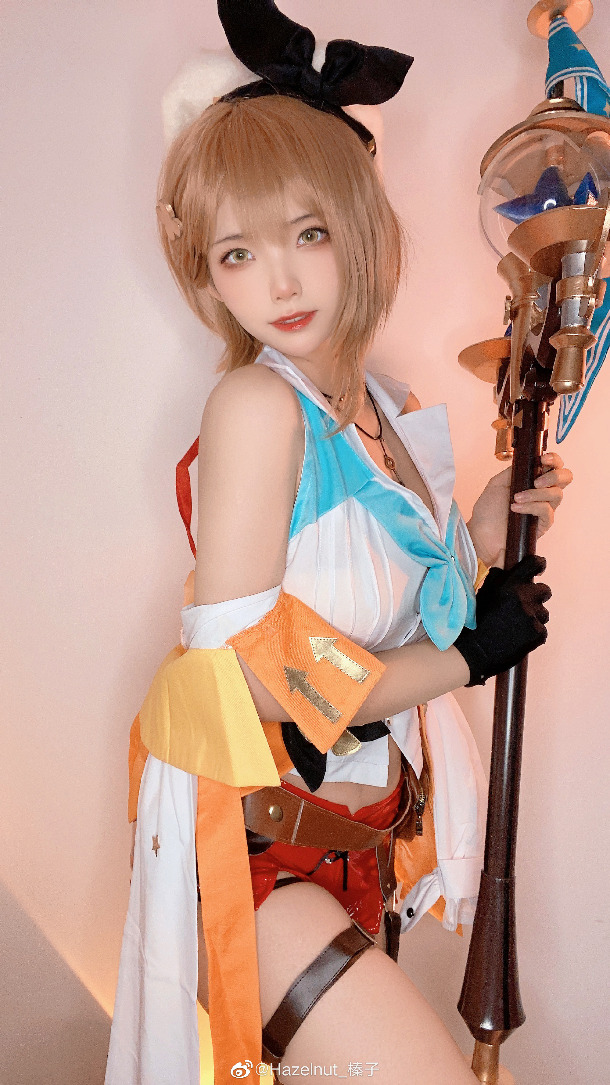 碧蓝航线莱莎联动 我是莱莎琳·斯托特，大家一般叫我莱莎！@Hazelnut_榛子 COSPLAY-第11张