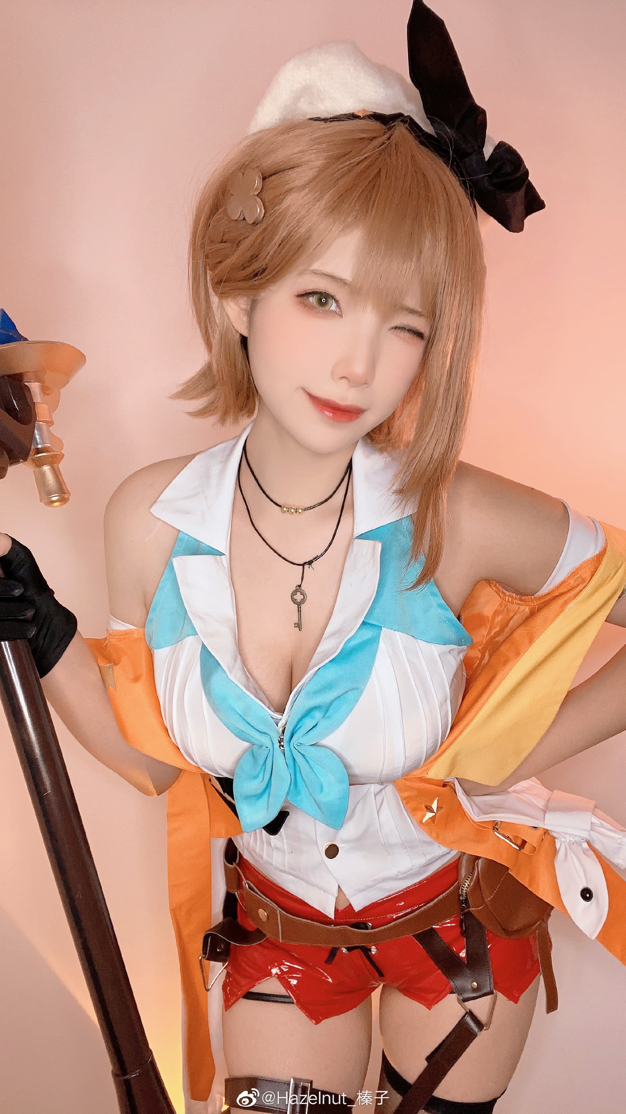 碧蓝航线莱莎联动 我是莱莎琳·斯托特，大家一般叫我莱莎！@Hazelnut_榛子 COSPLAY-第12张