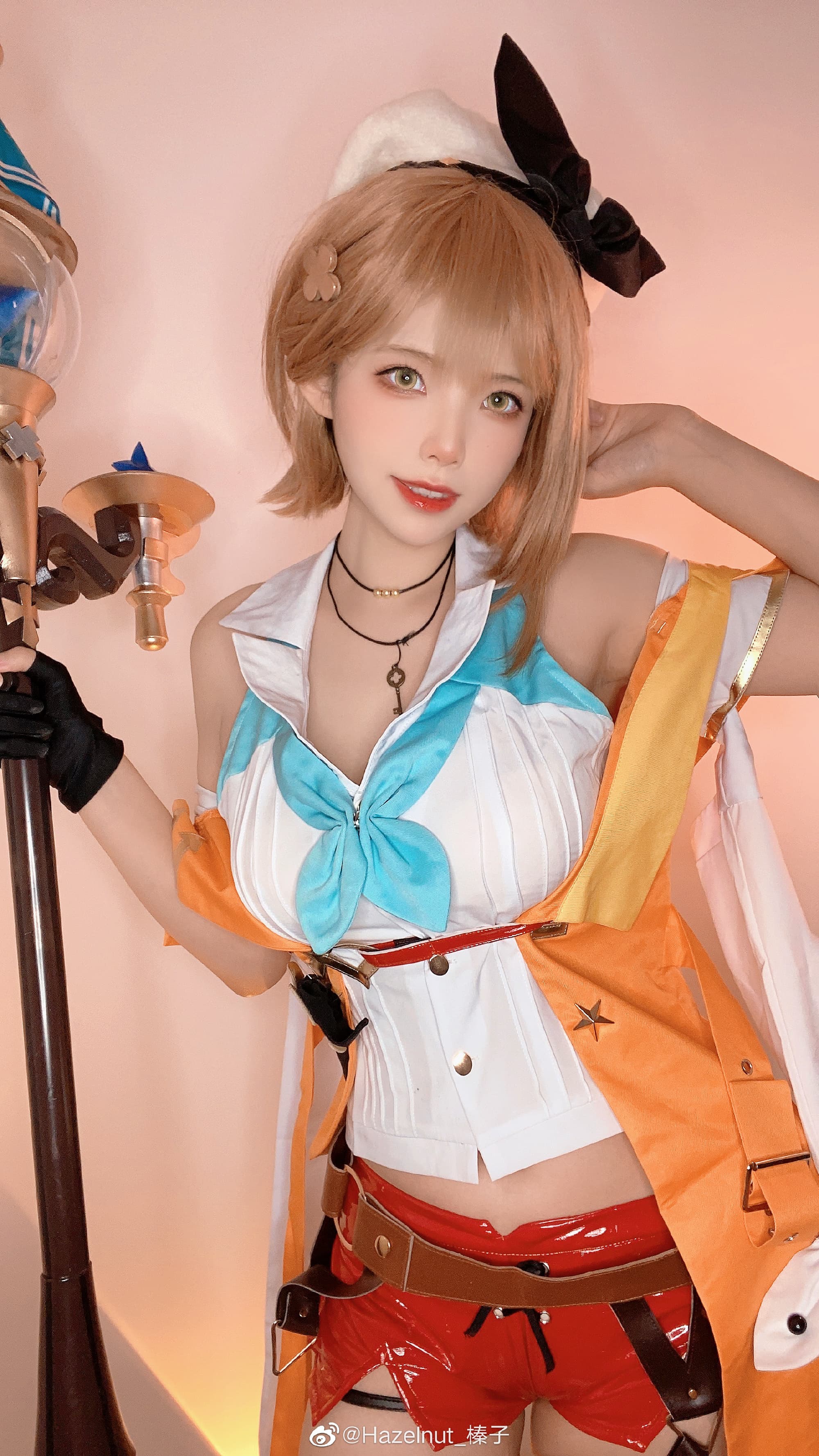碧蓝航线莱莎联动 我是莱莎琳·斯托特，大家一般叫我莱莎！@Hazelnut_榛子 COSPLAY-第13张