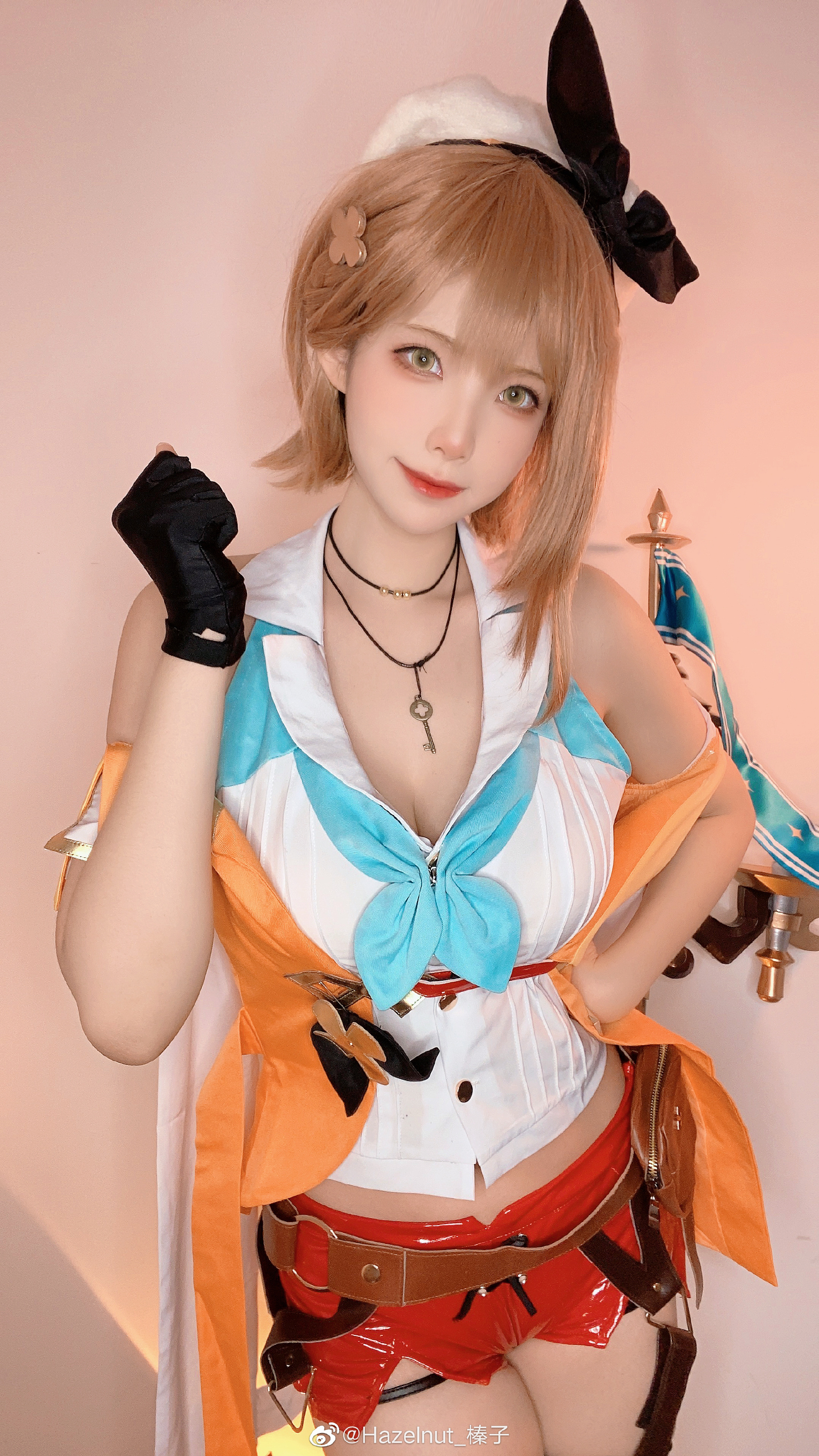 碧蓝航线莱莎联动 我是莱莎琳·斯托特，大家一般叫我莱莎！@Hazelnut_榛子 COSPLAY-第14张