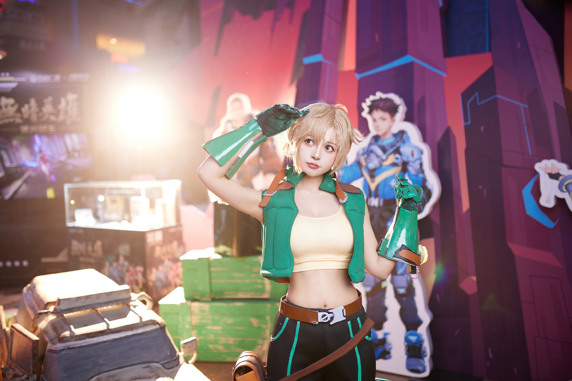 这个世界最有温度的是我的机甲和冷笑话～ 无暗英雄@黑猫猫OvO COSPLAY-第2张