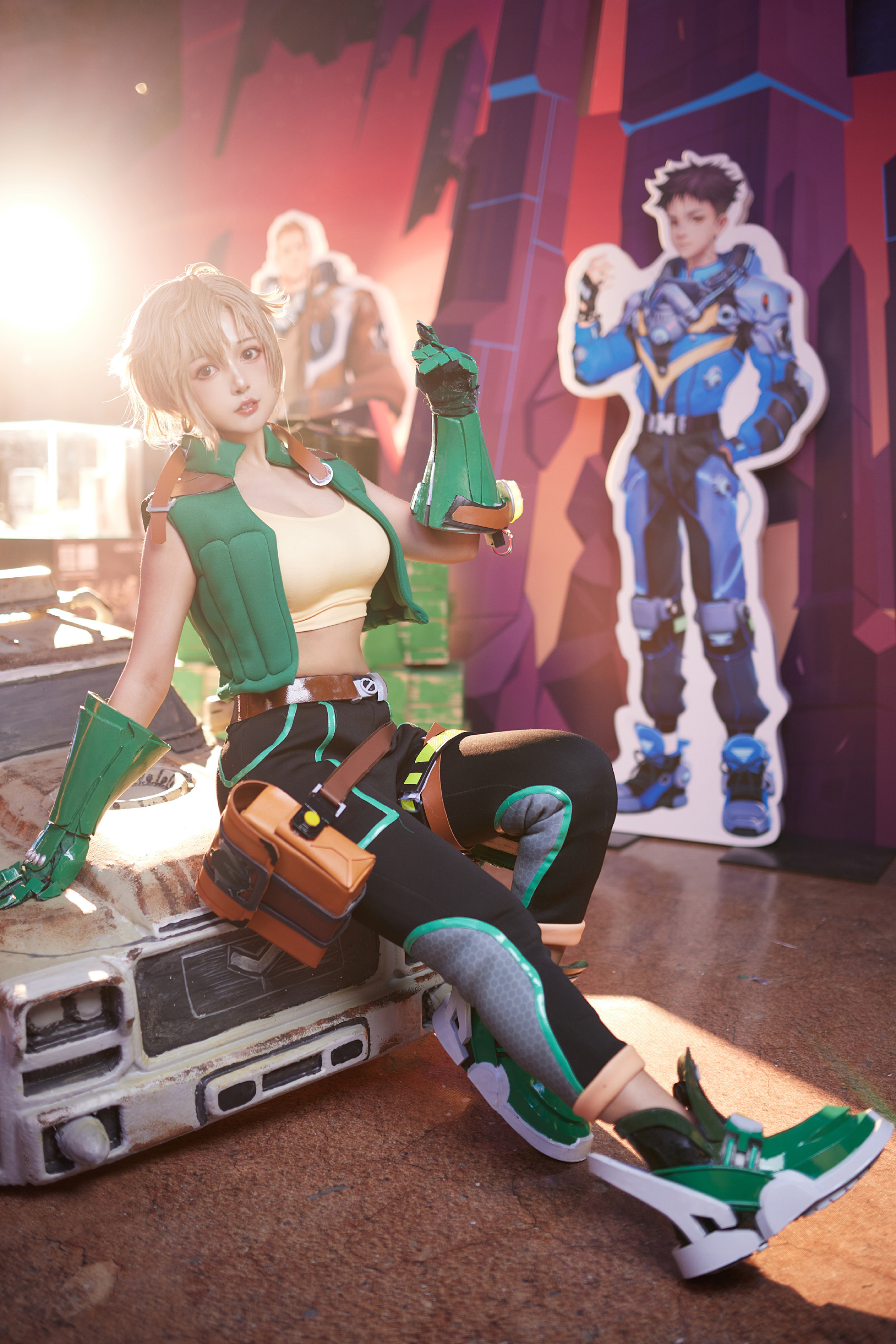 这个世界最有温度的是我的机甲和冷笑话～ 无暗英雄@黑猫猫OvO COSPLAY-第3张