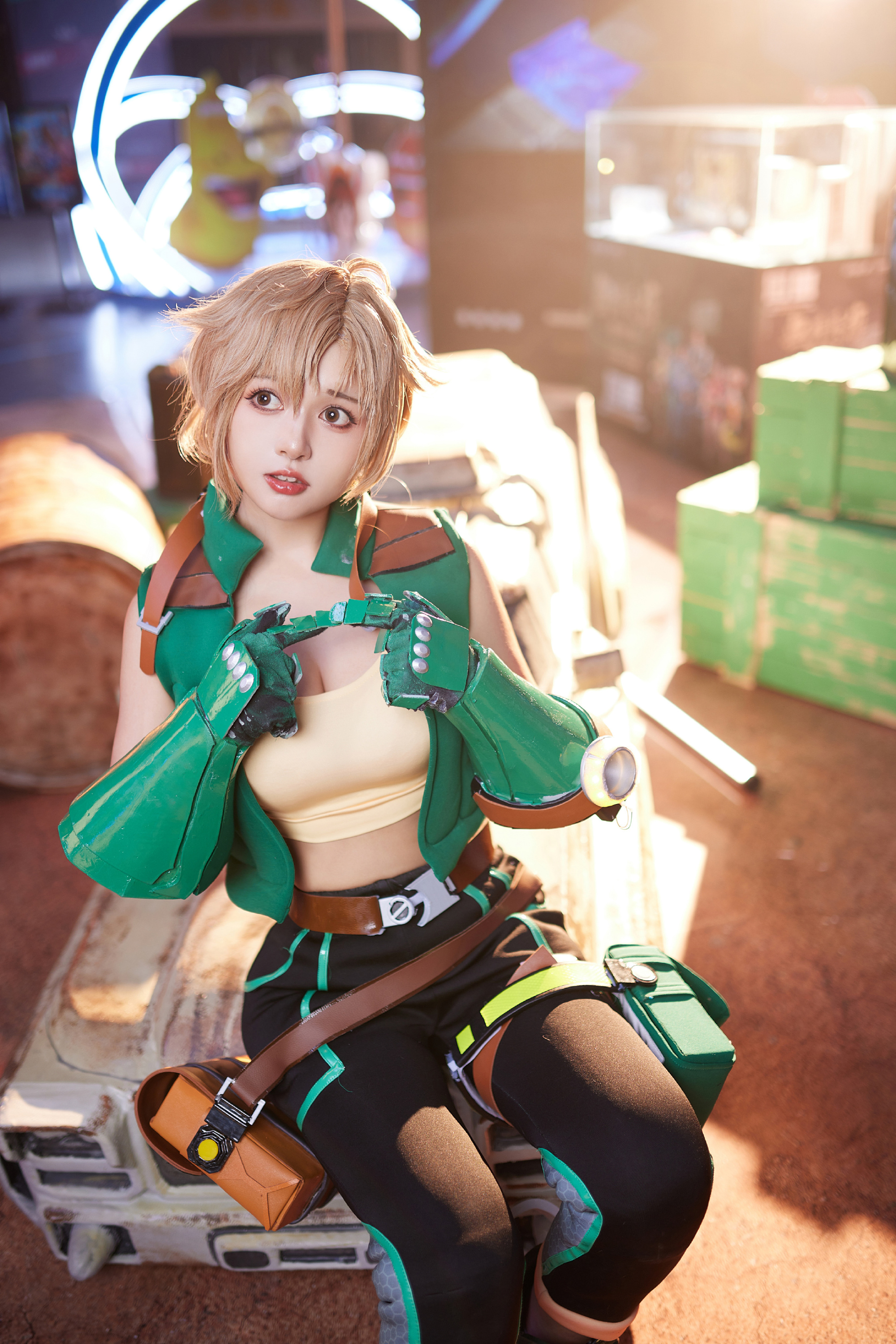 这个世界最有温度的是我的机甲和冷笑话～ 无暗英雄@黑猫猫OvO COSPLAY-第9张