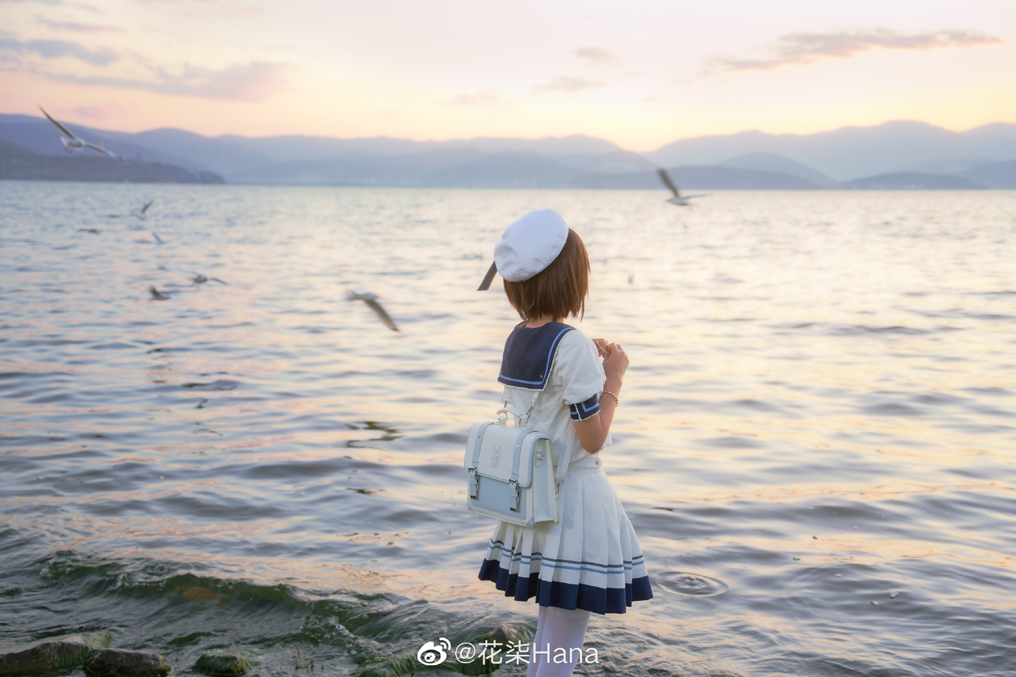 jk 少女写真 靠近光  追随光  成为光@花柒Hana JK-第7张