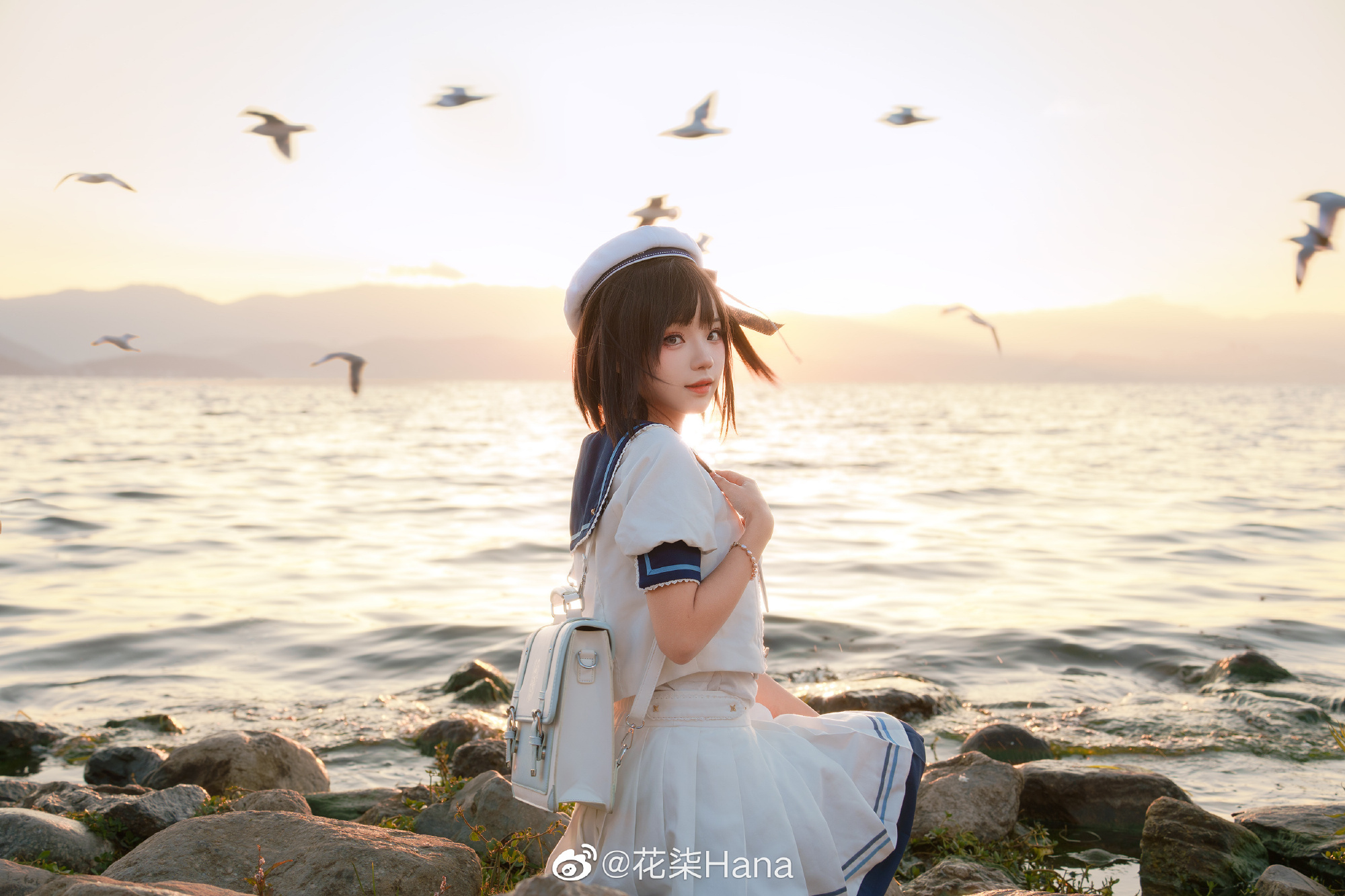 jk 少女写真 靠近光  追随光  成为光@花柒Hana JK-第10张
