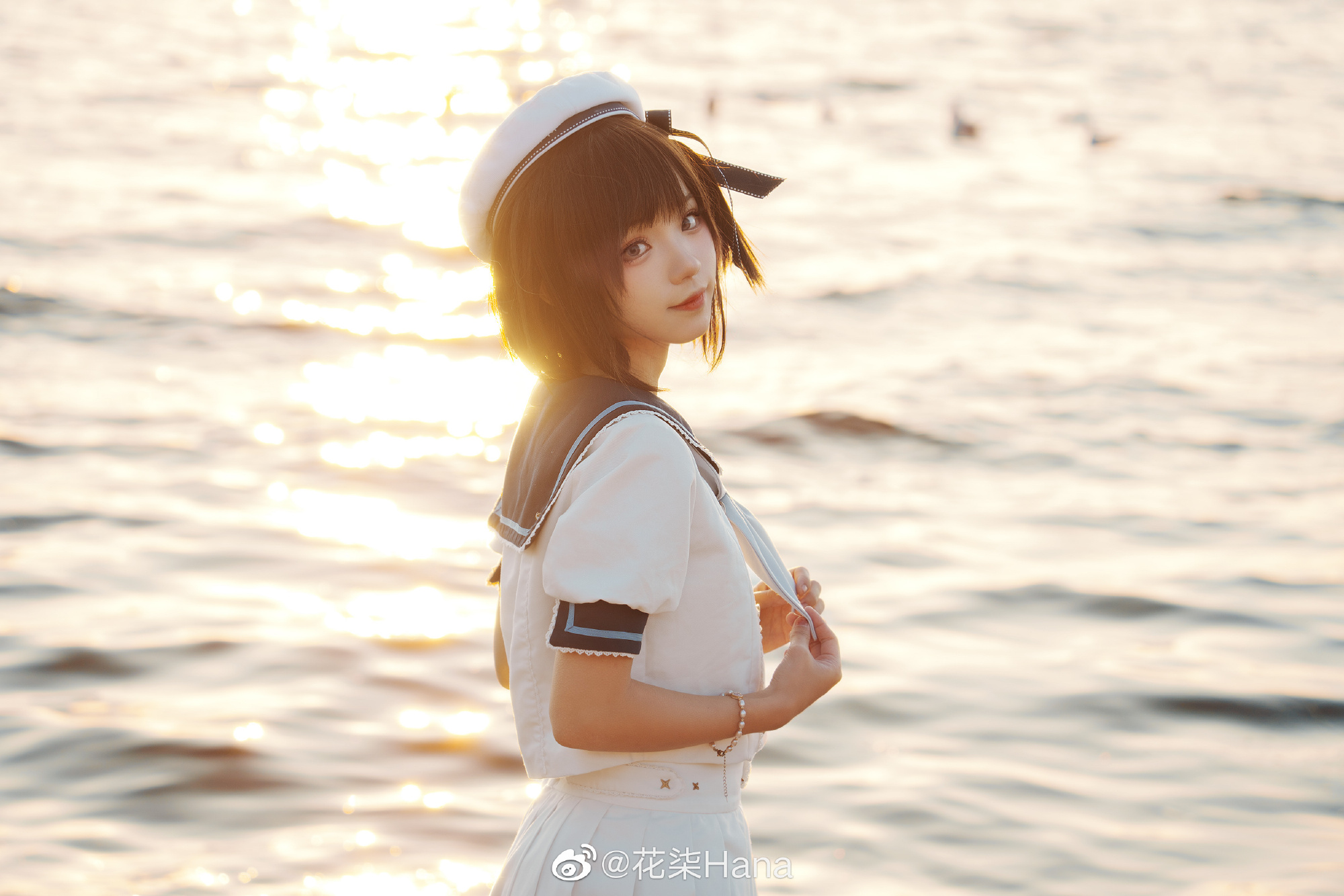 jk 少女写真 靠近光  追随光  成为光@花柒Hana JK-第11张