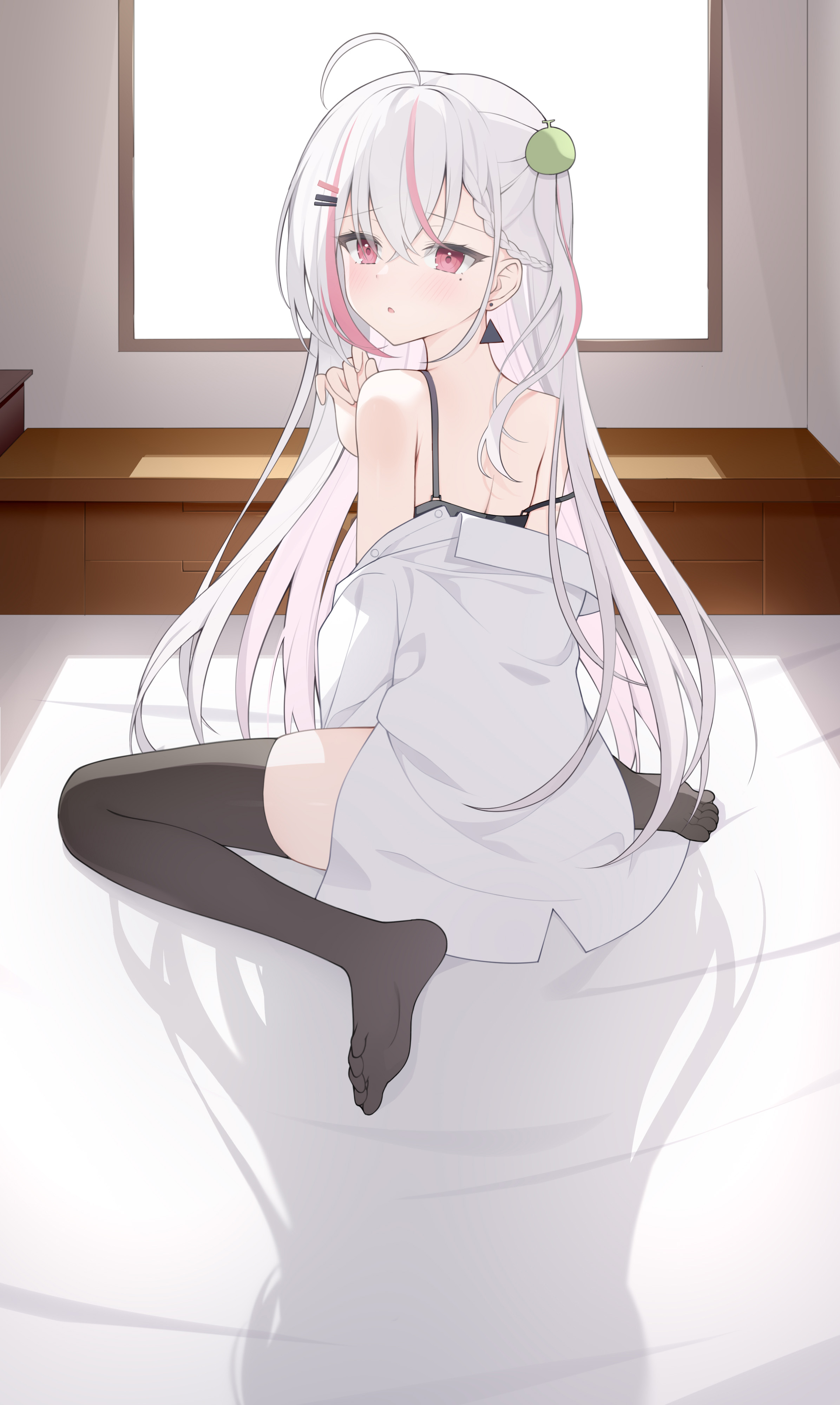 【插画美图】JK制服 原神纳西妲 胡桃 天音彼方 黑丝制服 每日热榜壁纸推荐 P站美图-第6张