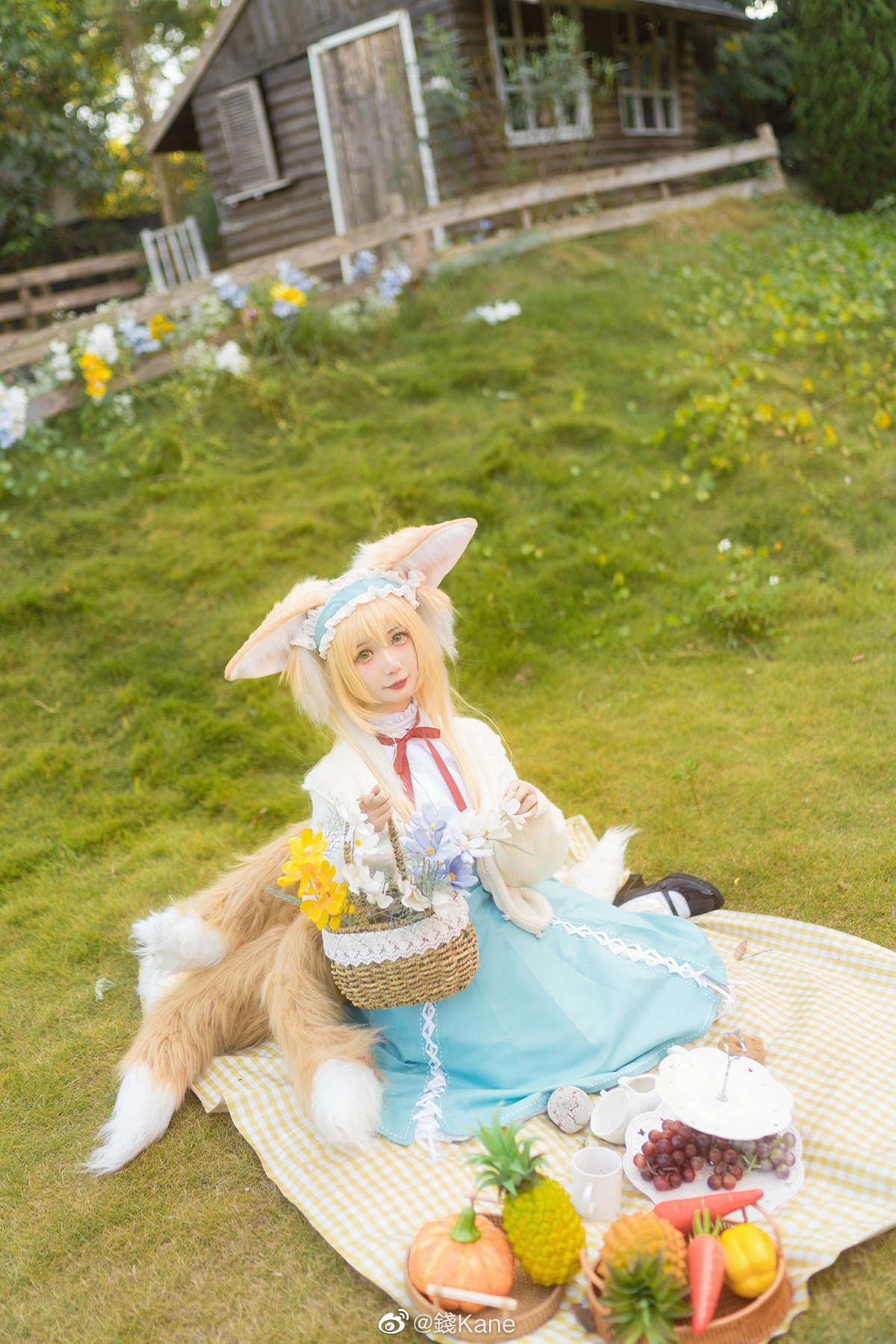罗德岛干员丽莎……啊不对，是铃兰，干员铃兰！ 明日方舟@錢Kane COSPLAY-第3张
