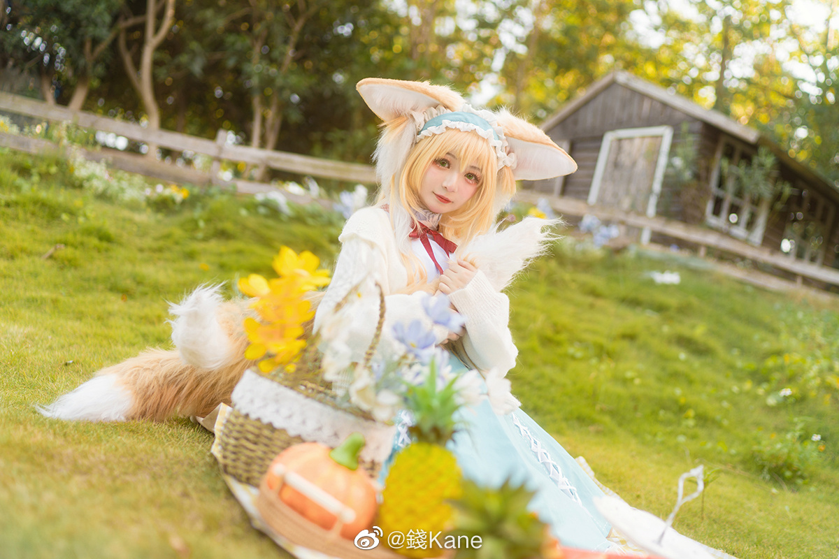 罗德岛干员丽莎……啊不对，是铃兰，干员铃兰！ 明日方舟@錢Kane COSPLAY-第4张