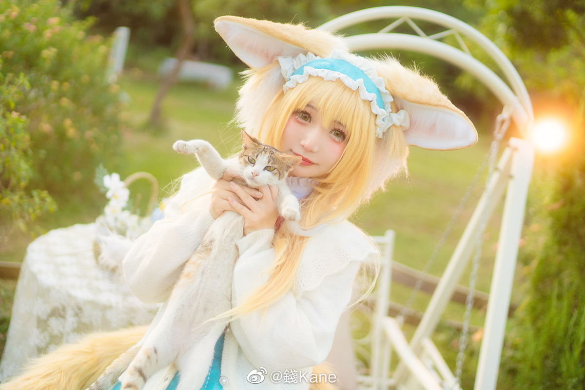 罗德岛干员丽莎……啊不对，是铃兰，干员铃兰！ 明日方舟@錢Kane COSPLAY-第15张