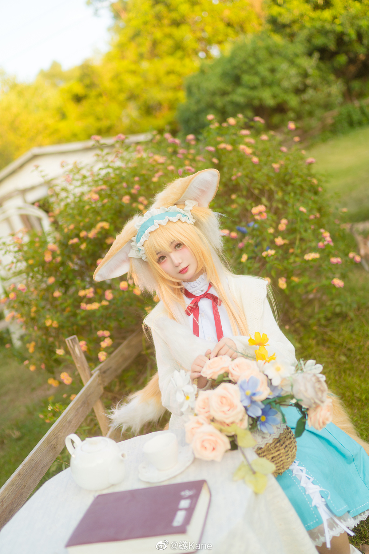 罗德岛干员丽莎……啊不对，是铃兰，干员铃兰！ 明日方舟@錢Kane COSPLAY-第17张