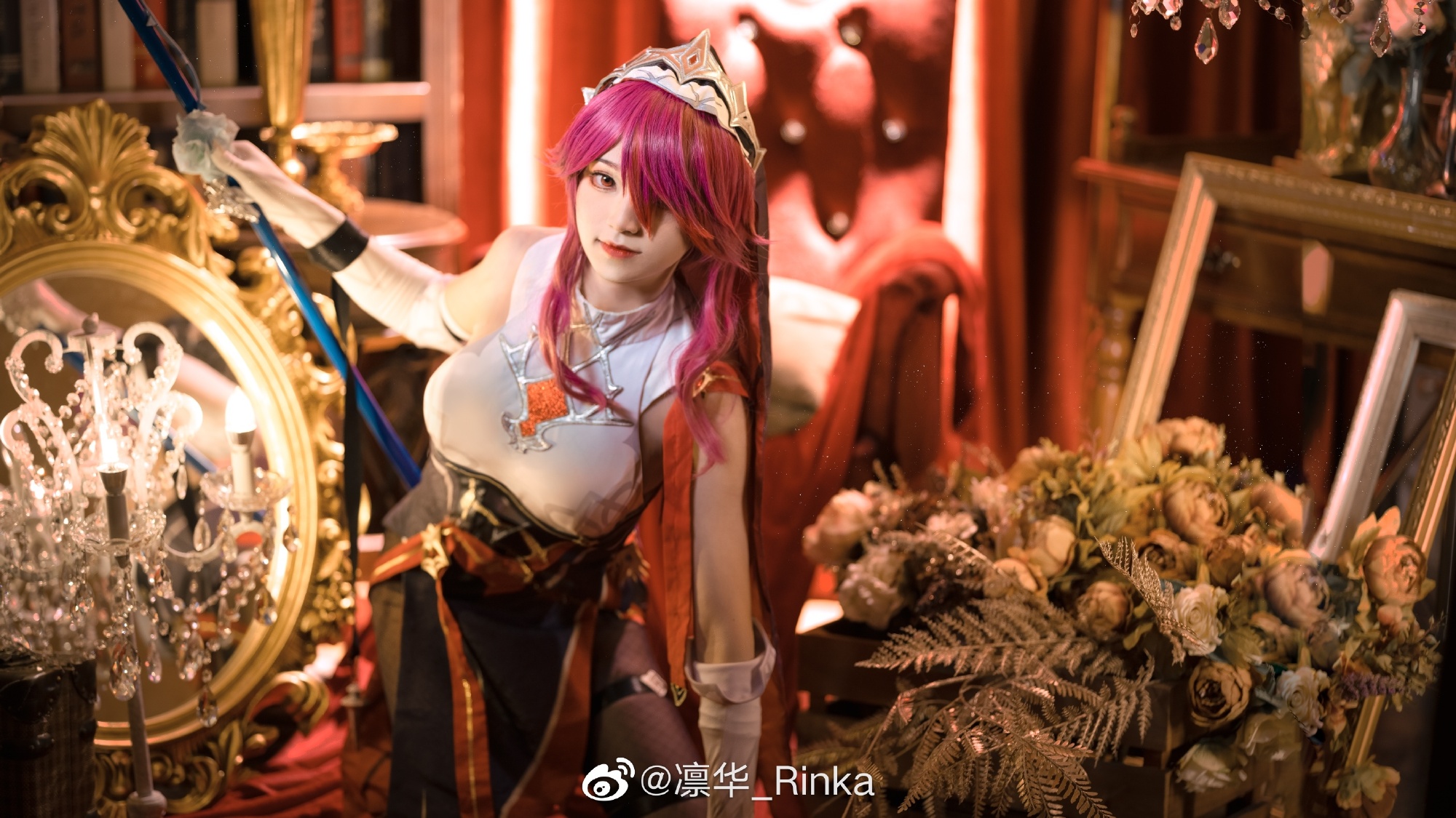 对于我而言，做这些比过正统修女生活简单多了 原神 罗莎莉亚@凛华_Rinka COSPLAY-第5张