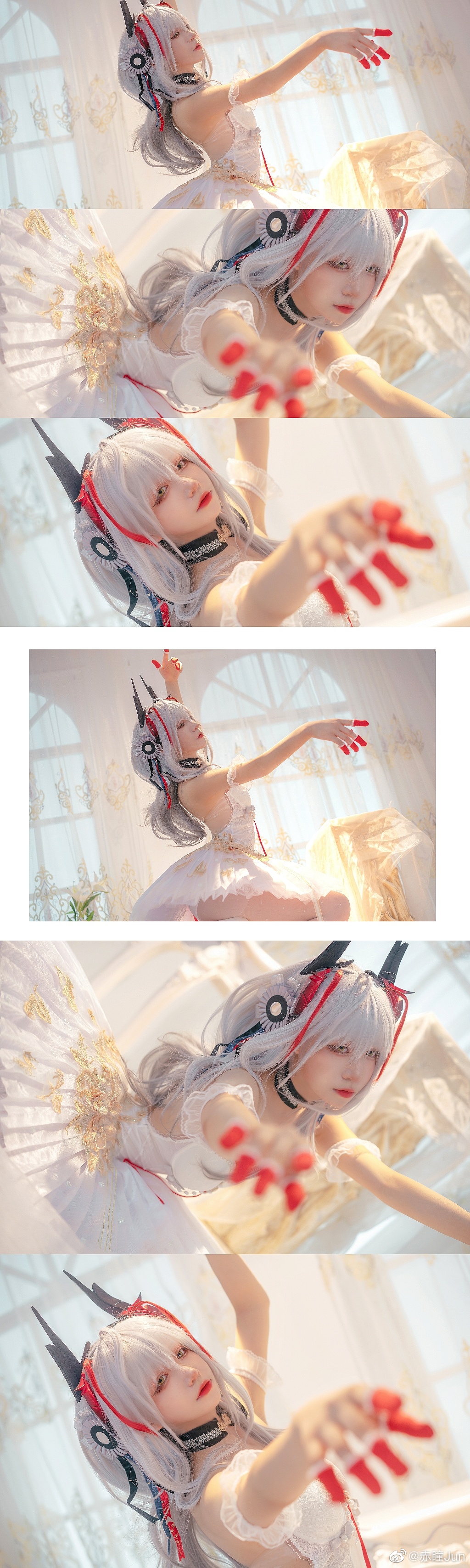 【COS】明日方舟 W·芭蕾 @赤瞳Jun COSPLAY-第1张