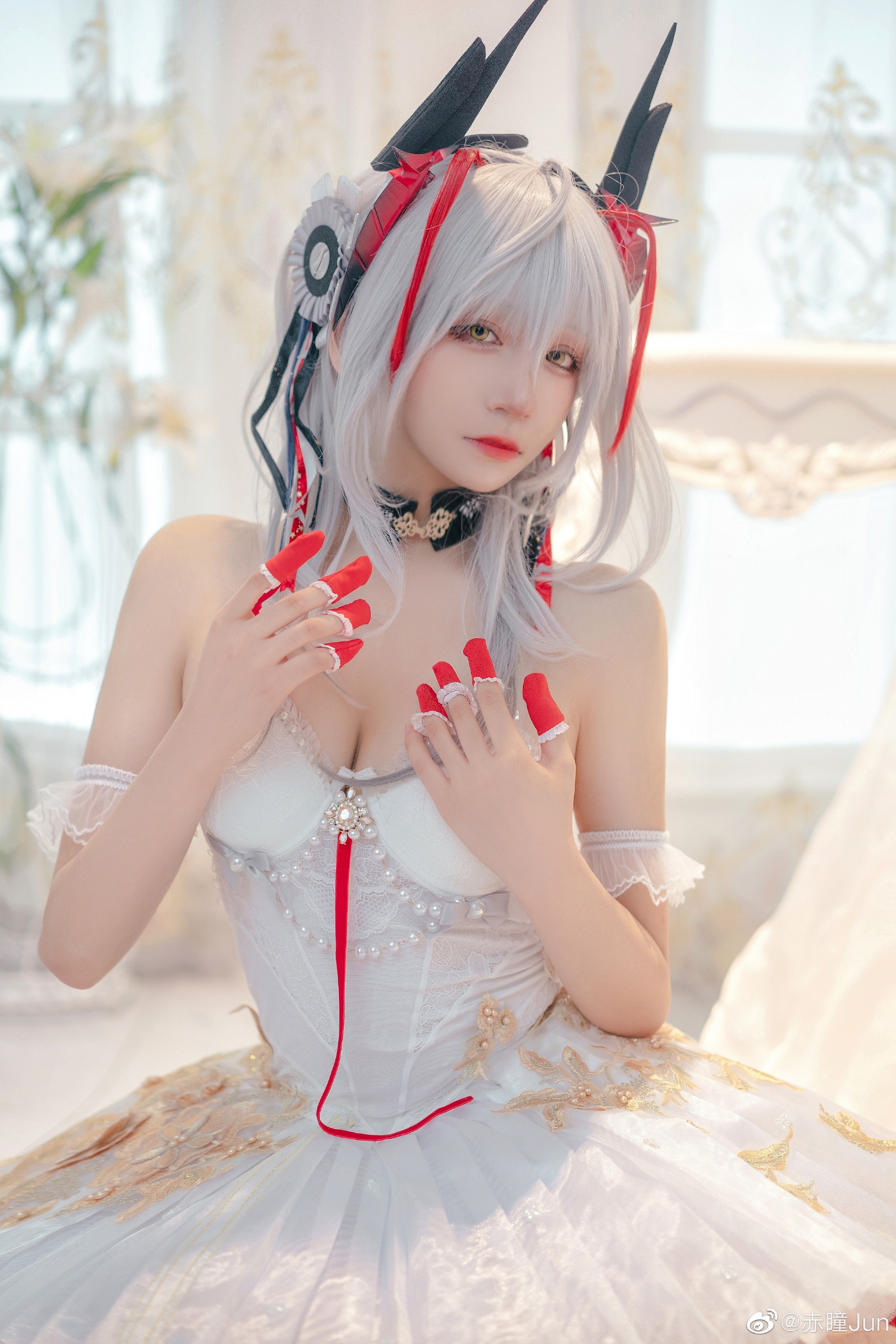【COS】明日方舟 W·芭蕾 @赤瞳Jun COSPLAY-第3张