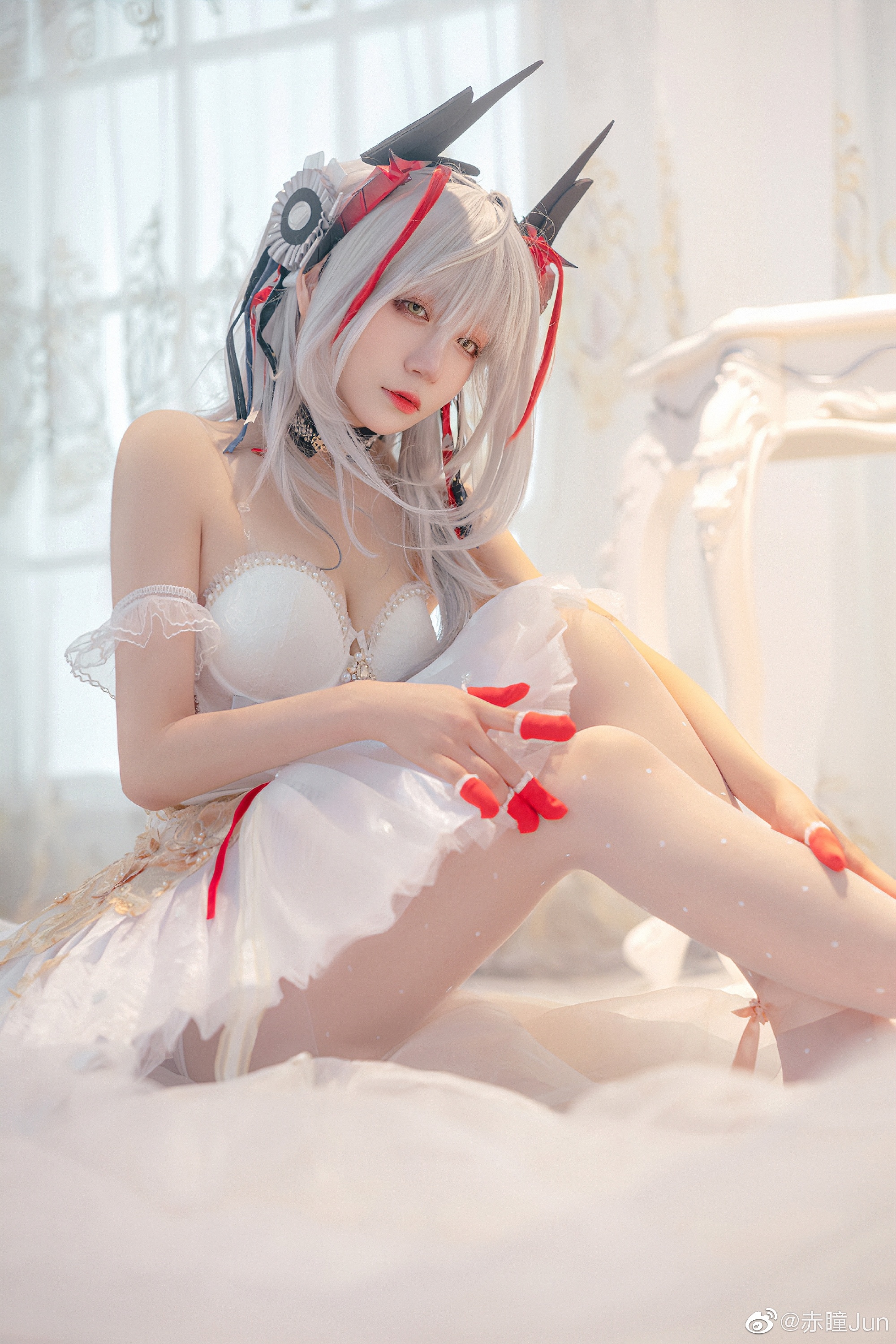 【COS】明日方舟 W·芭蕾 @赤瞳Jun COSPLAY-第4张