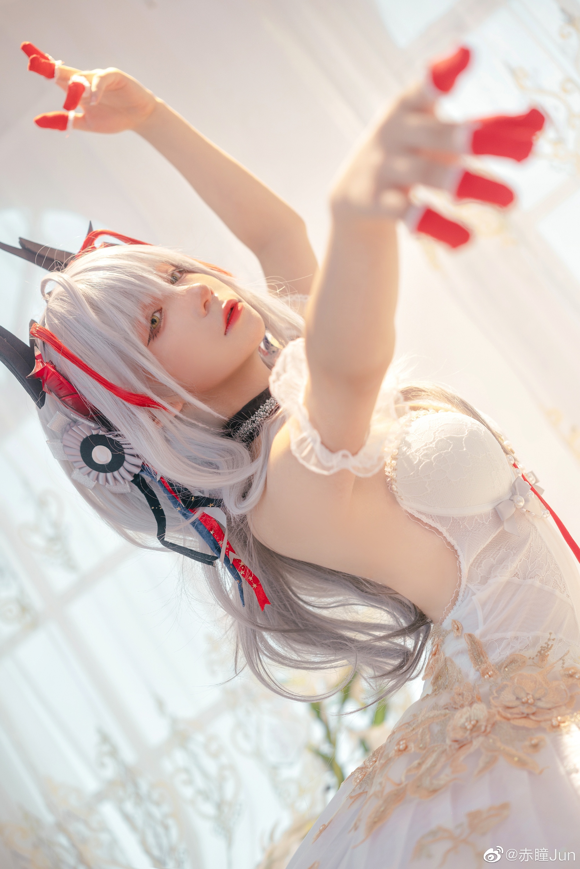 【COS】明日方舟 W·芭蕾 @赤瞳Jun COSPLAY-第5张