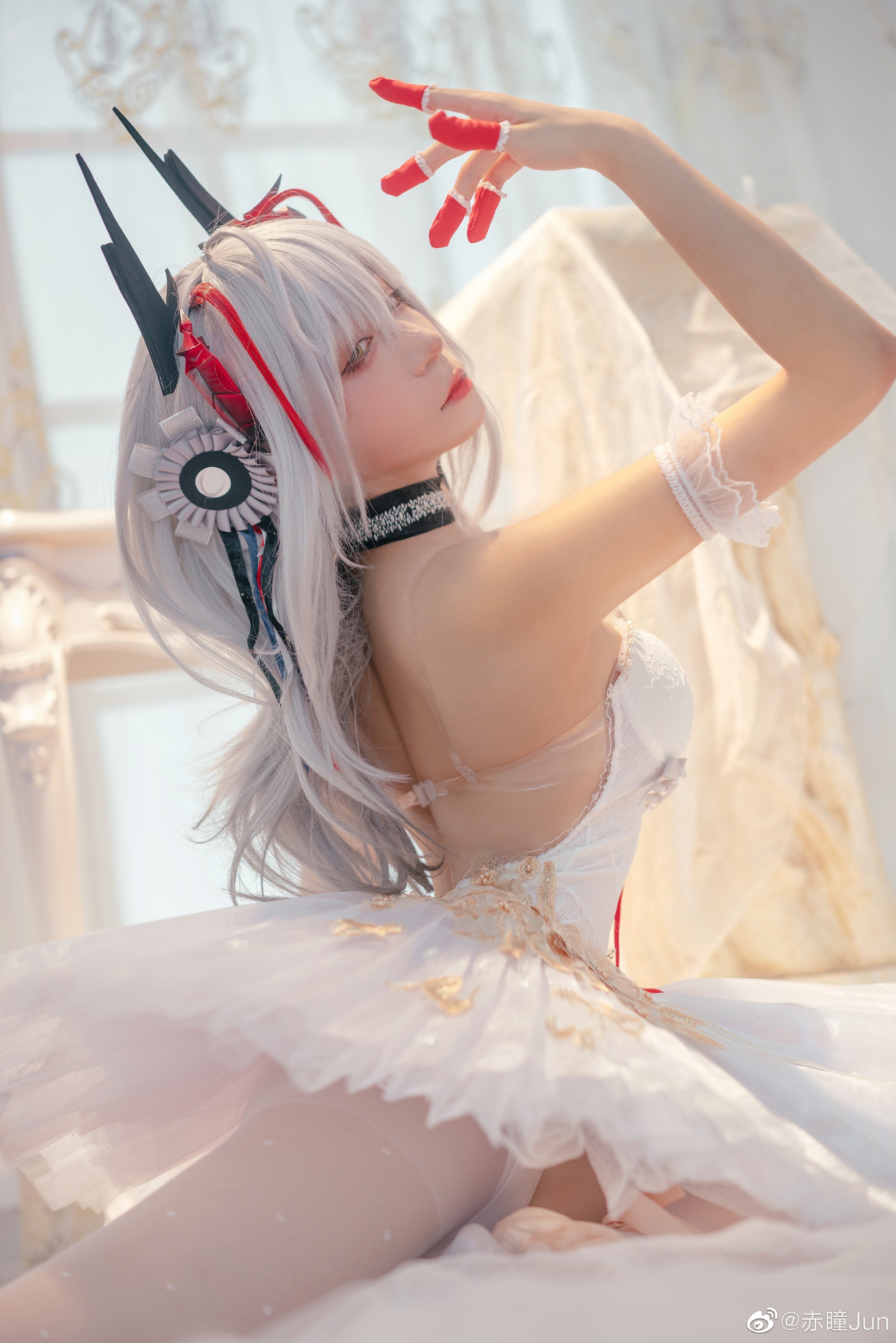 【COS】明日方舟 W·芭蕾 @赤瞳Jun COSPLAY-第9张