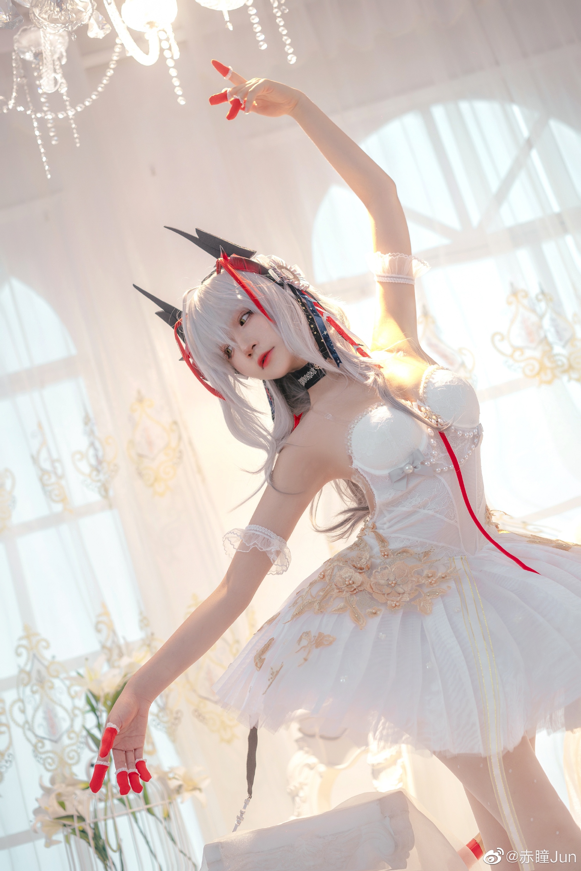 【COS】明日方舟 W·芭蕾 @赤瞳Jun COSPLAY-第11张