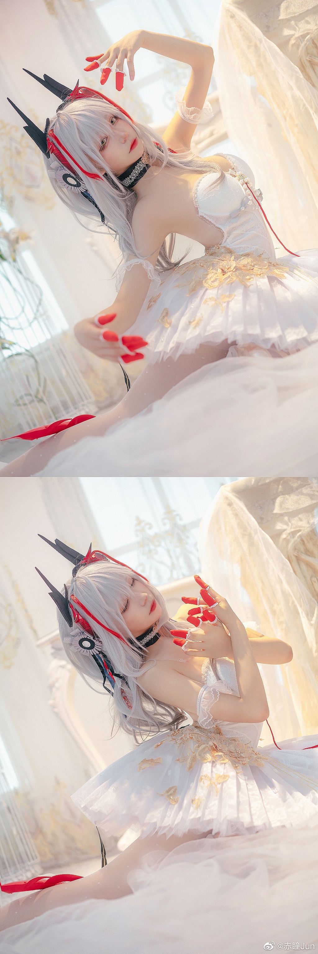 【COS】明日方舟 W·芭蕾 @赤瞳Jun COSPLAY-第14张