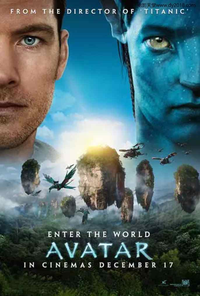 2009年美国经典科幻片《阿凡达》蓝光 国英双语 中英双字 迅雷下载 电影下载-第1张