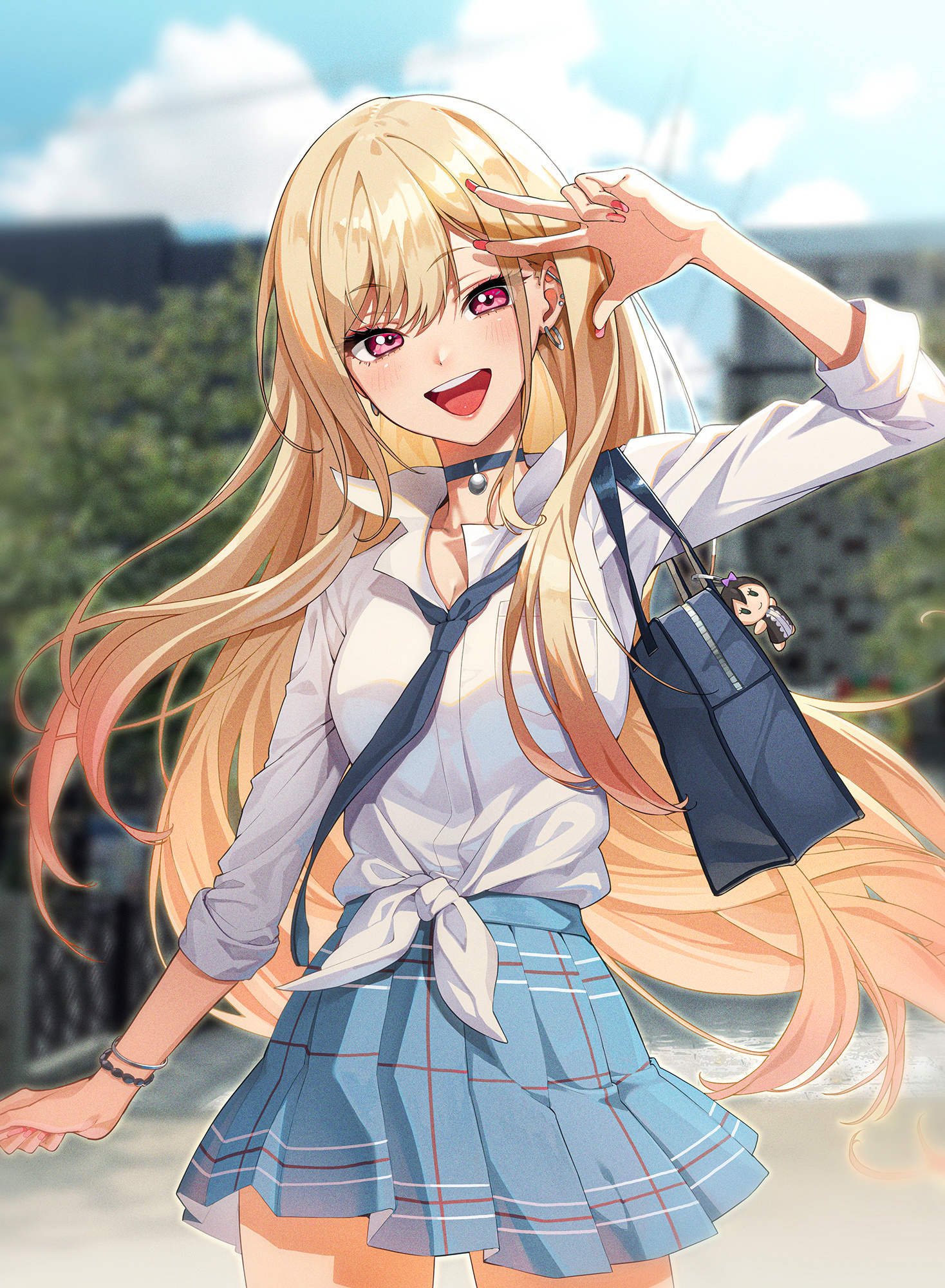 【P站画师】可爱的萌妹子们！画师華葡(かぶ。)的插画作品推荐 - dimtown.COM
