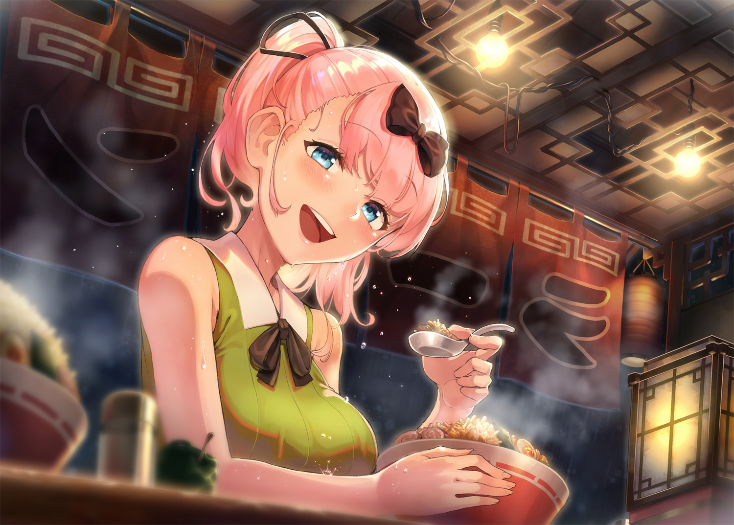 【P站画师】可爱的萌妹子们！画师華葡(かぶ。)的插画作品推荐 - dimtown.COM