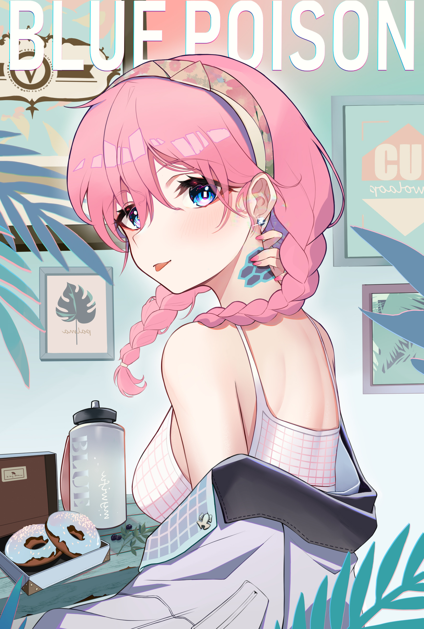 【P站美图】青春活力小可爱！《明日方舟》蓝毒壁纸特辑 - dimtown.COM