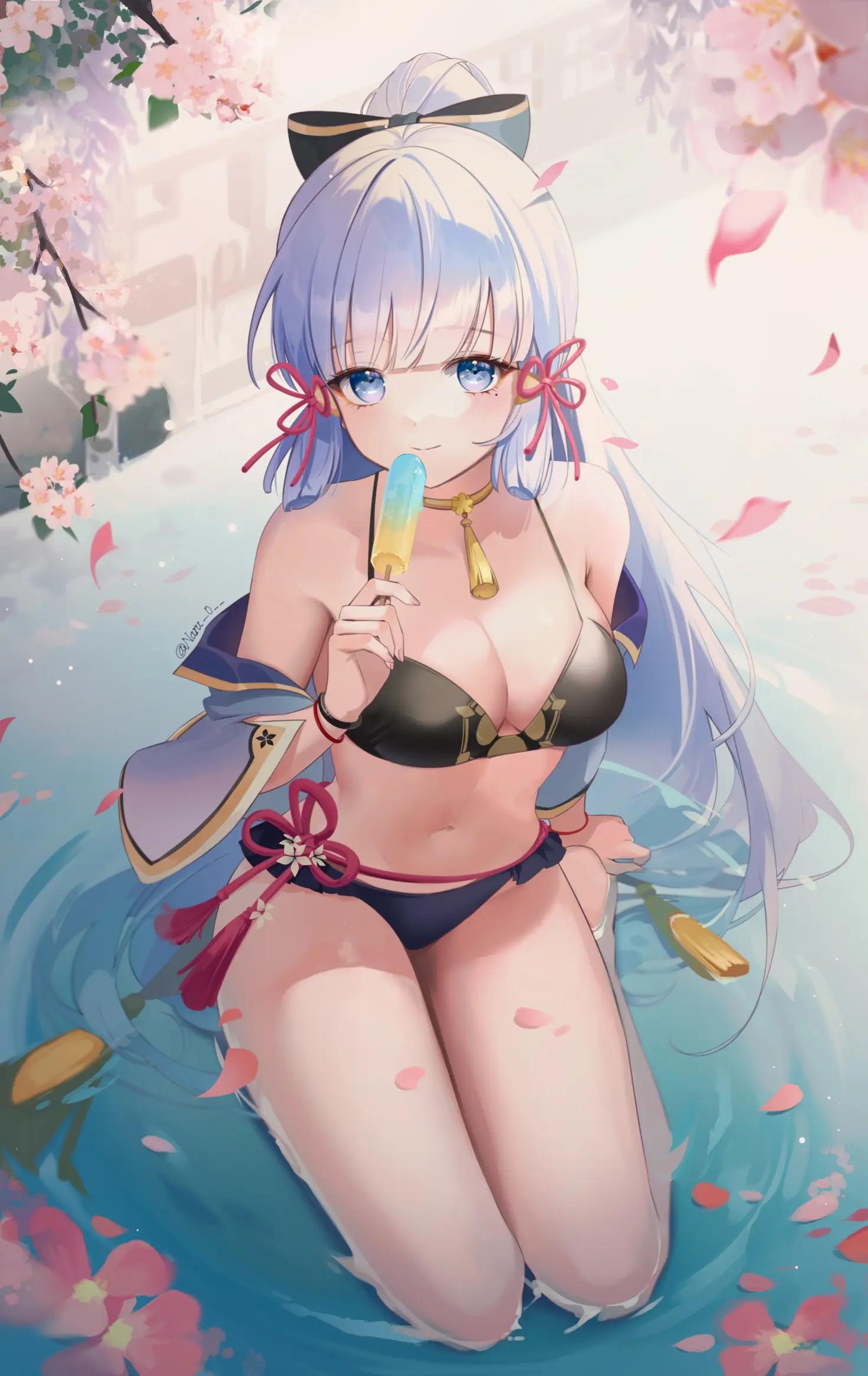 神里绫华壁纸 插画-第7张