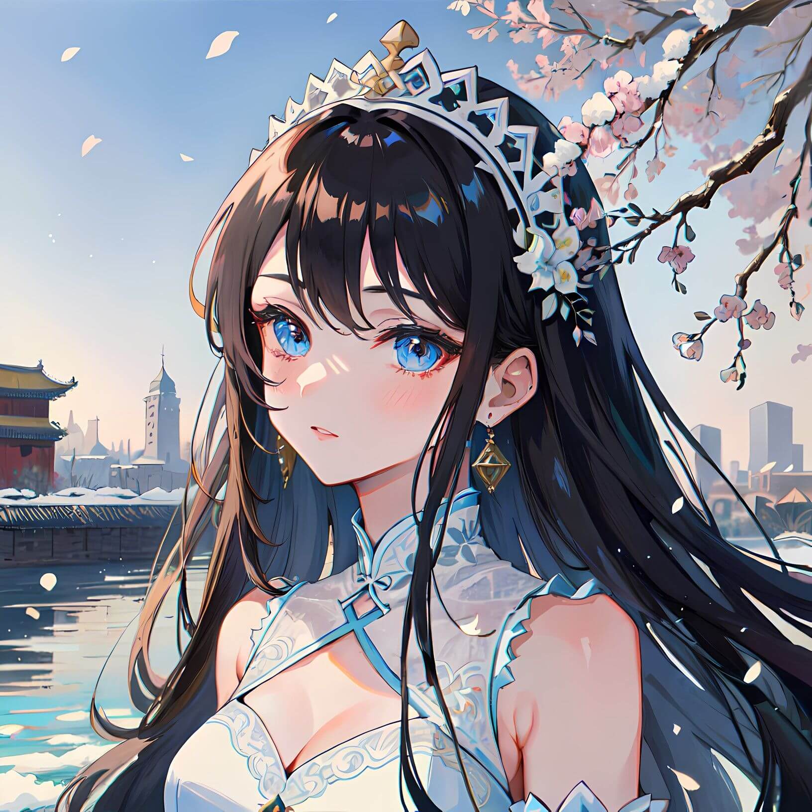 AI生成 二次元P站美图 动漫头像-第3张