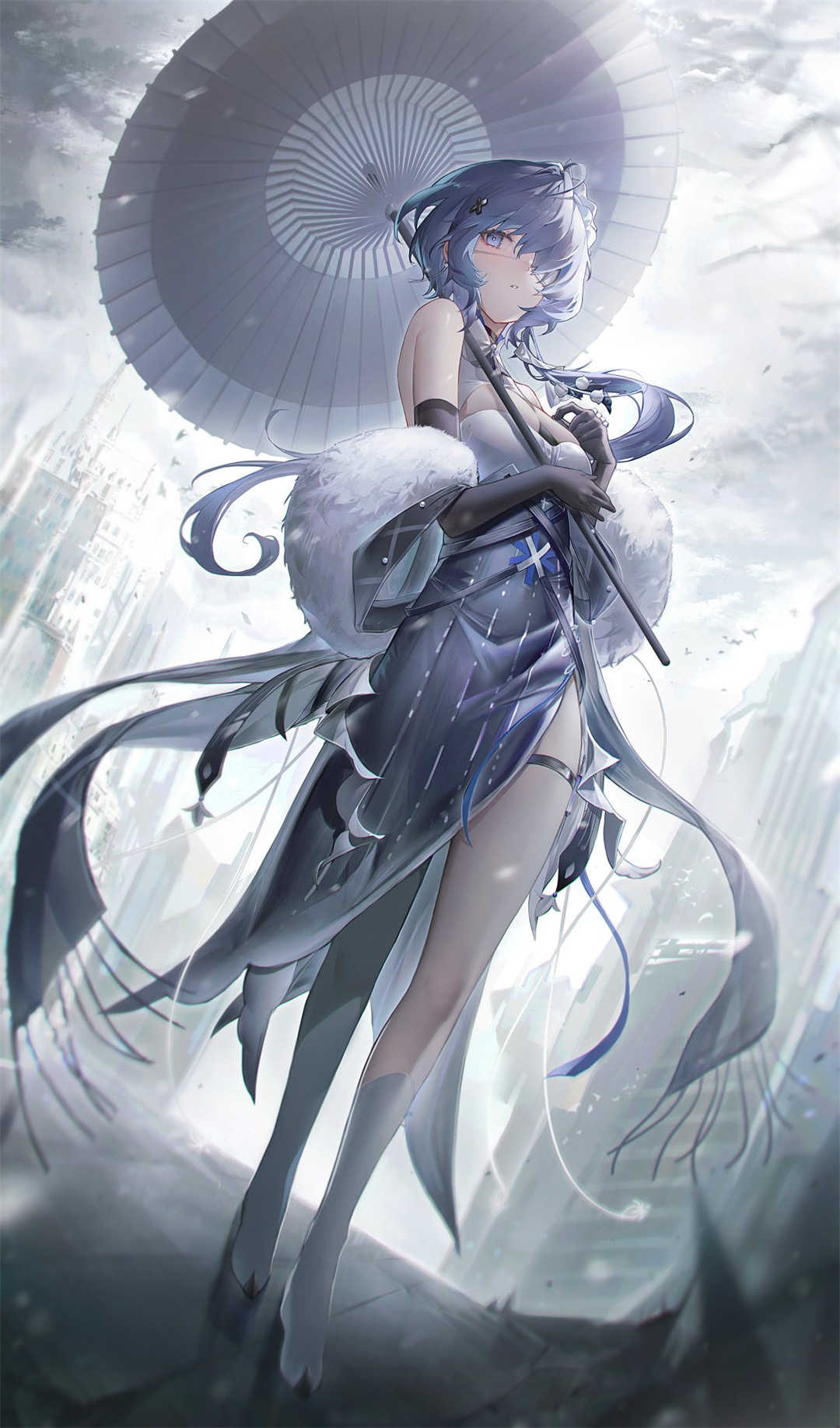 【动漫美图】碧蓝档案 明星日鞠 鬼方佳世子 空崎日奈 崩坏 寒鸦 卡芙卡 动漫壁纸推荐 P站美图-第13张