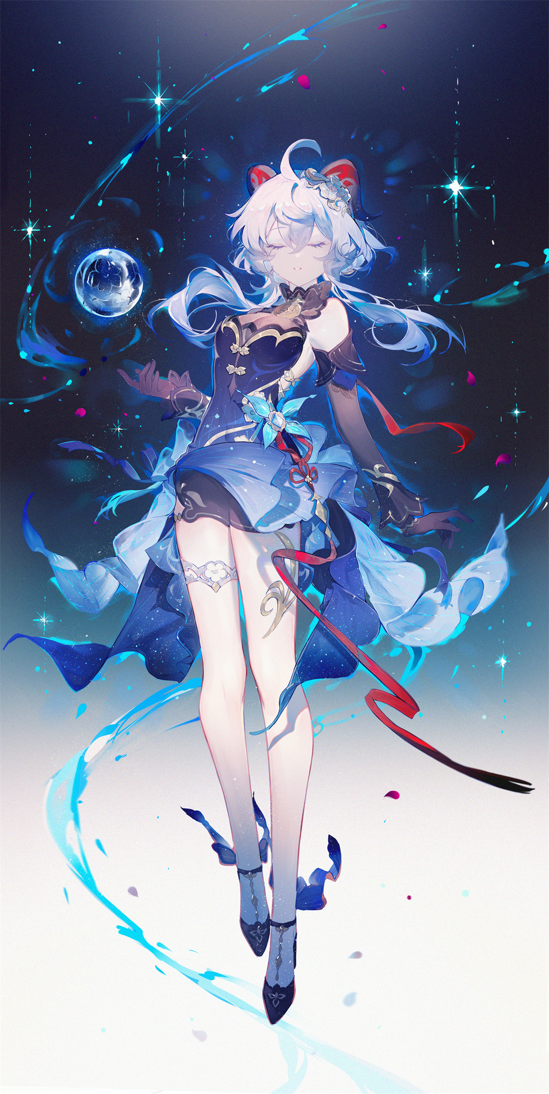 【动漫美图】碧蓝档案 明星日鞠 鬼方佳世子 空崎日奈 崩坏 寒鸦 卡芙卡 动漫壁纸推荐 P站美图-第14张