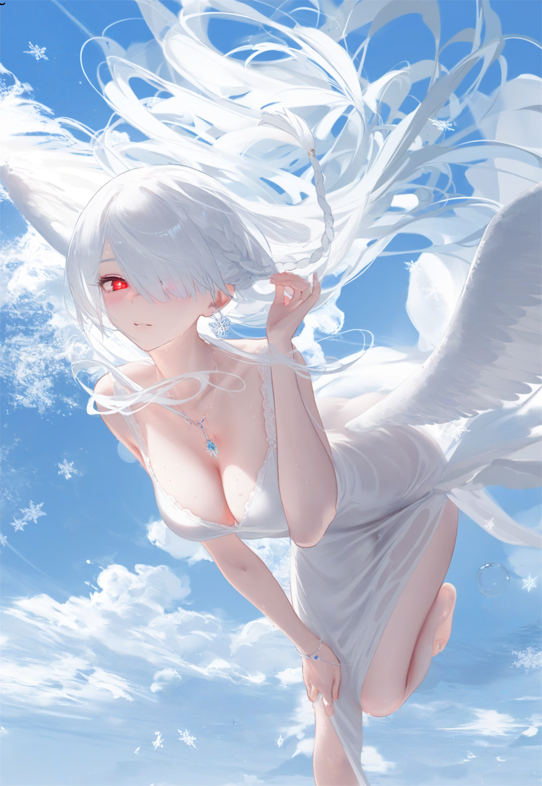 【AI精选】崩坏：星穹铁道 流萤 飞鸟马时 花火 会员插画壁纸推荐 精选插画-第6张
