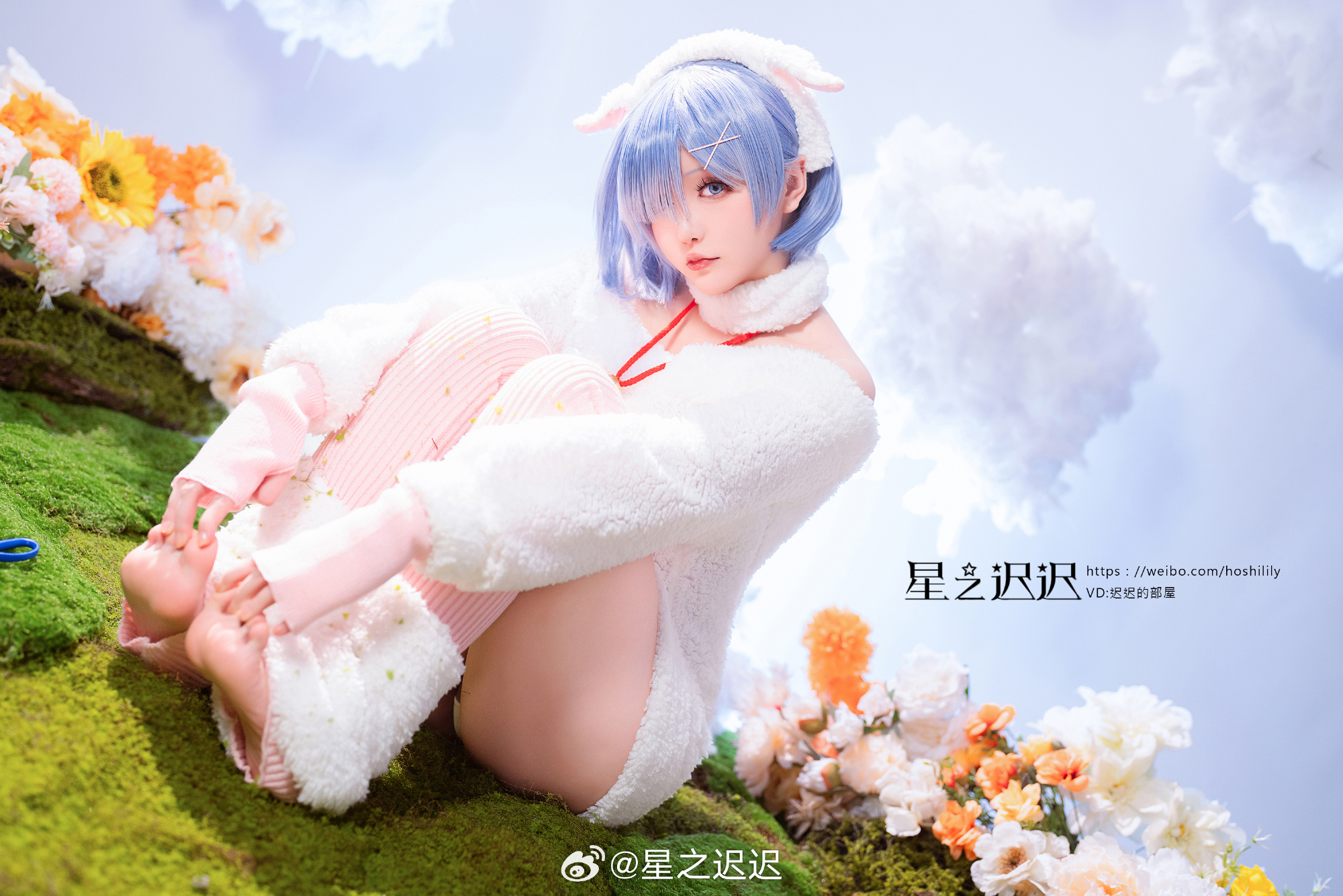 COSPLAY Re：从零开始的异世界生活 蕾姆@星之迟迟 COSPLAY-第4张
