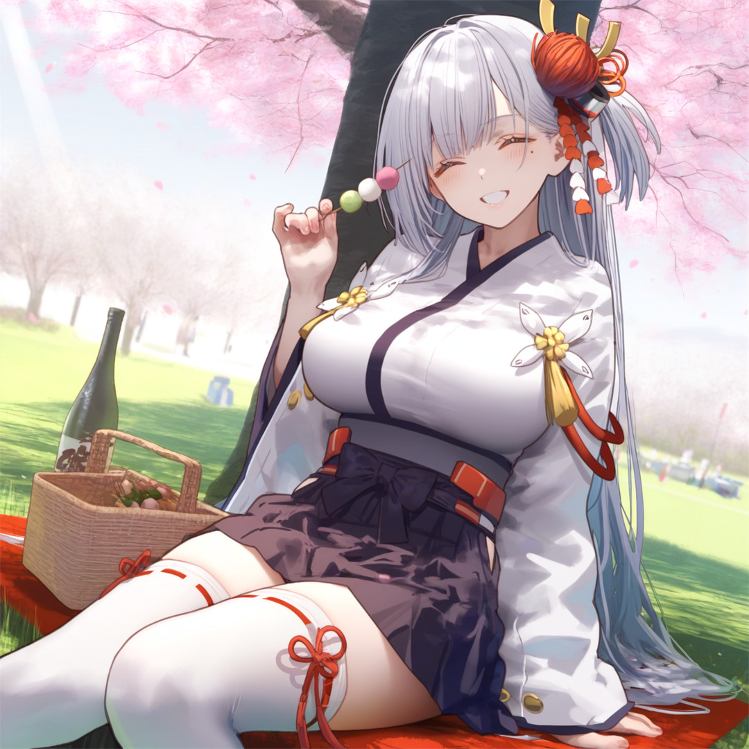 【AI精选】原神 芙宁娜 久岐忍 神子 小草神 碧蓝航线 翔鹤 会员美图推荐 精选插画-第8张