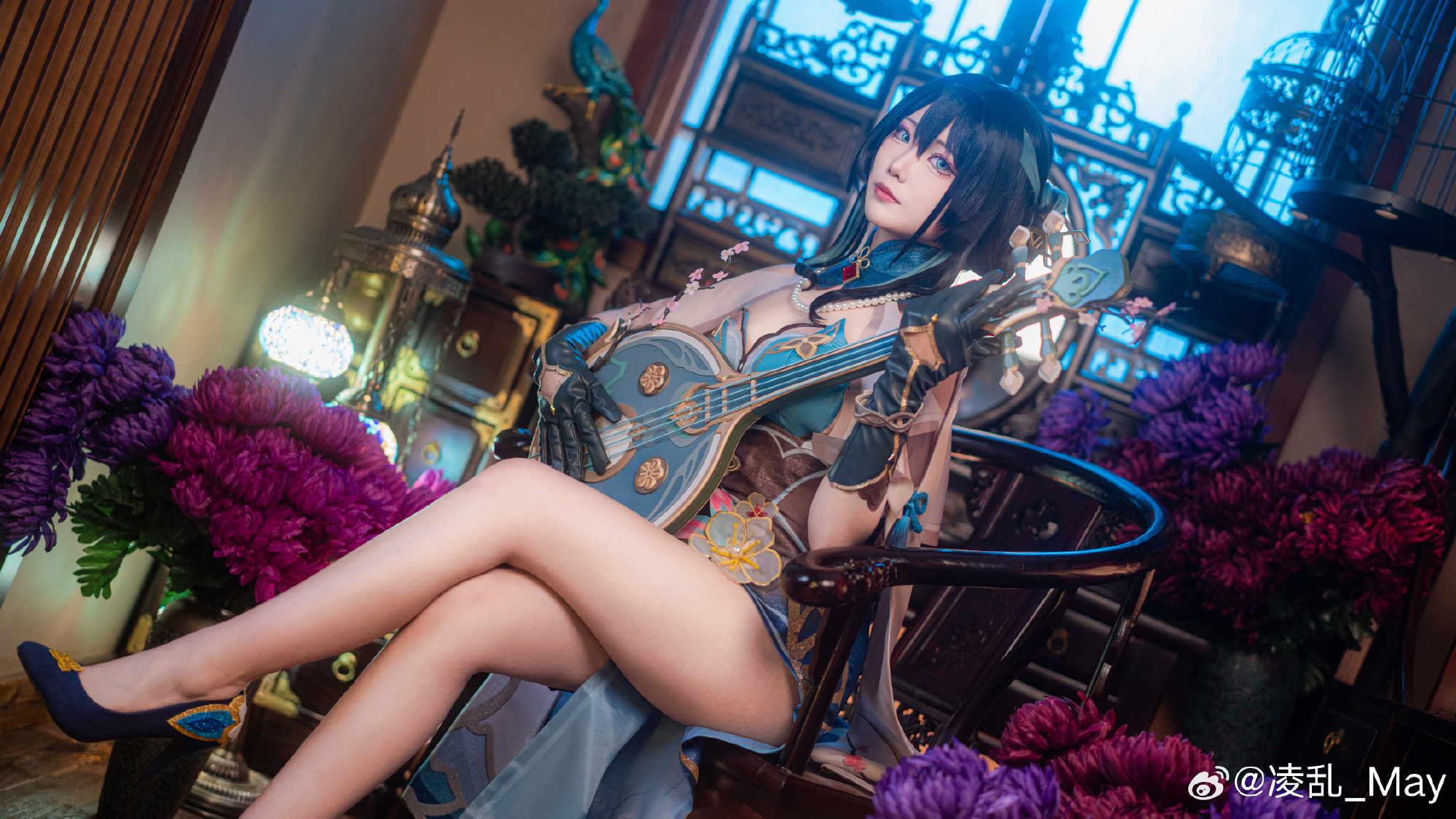 COSPLAY 琴音周而复始 万物本质如一 崩坏：星穹铁道 阮·梅 COS@凌乱_May COSPLAY-第3张